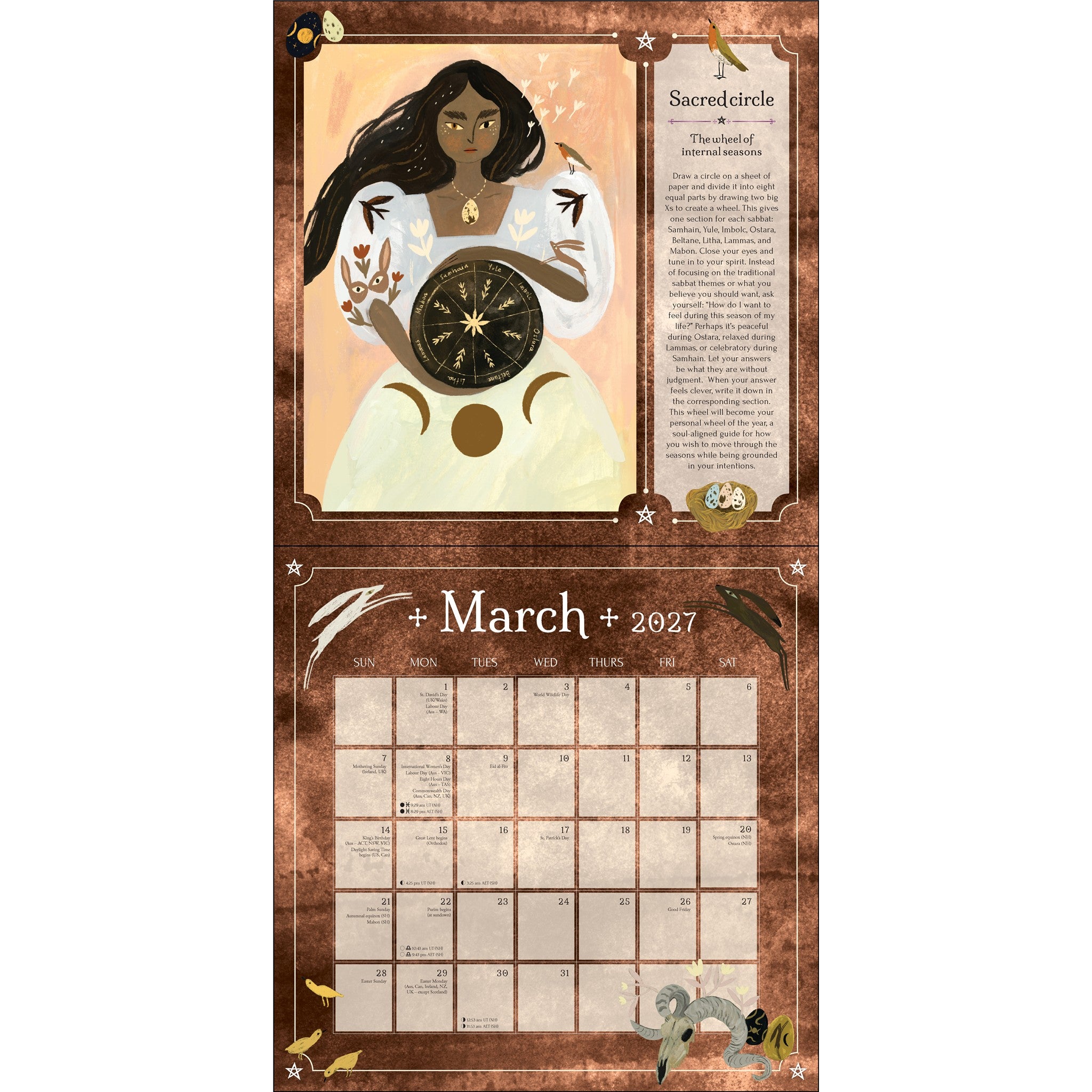 Seasons of the Witch 2027 Wall Calendar - Online Only