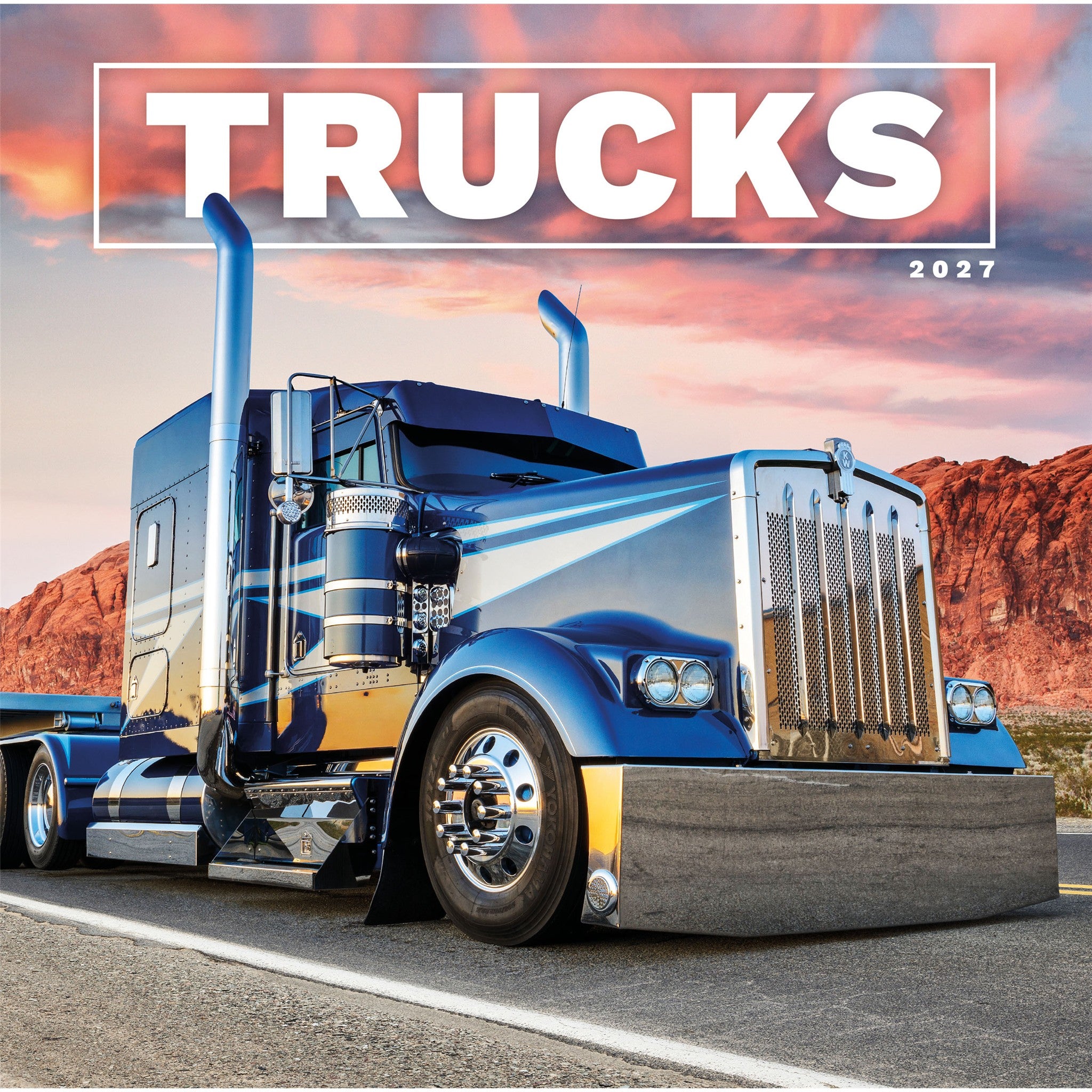 Trucks 2027 Wall Calendar