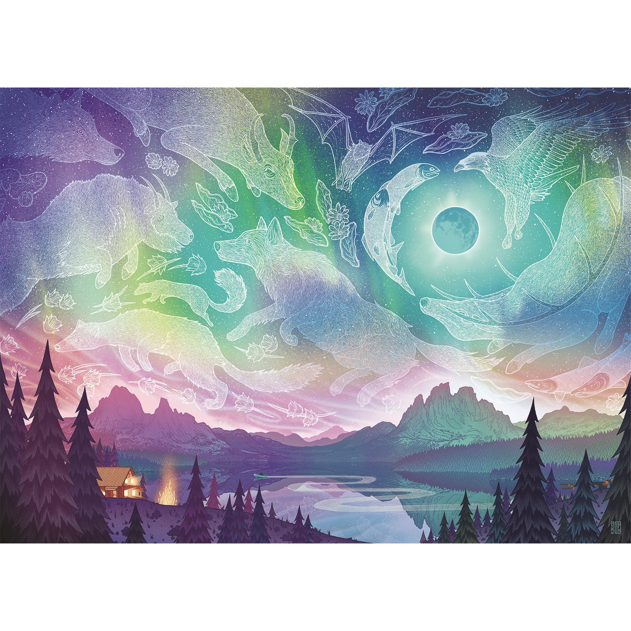 Aurora 1000 Piece Puzzle