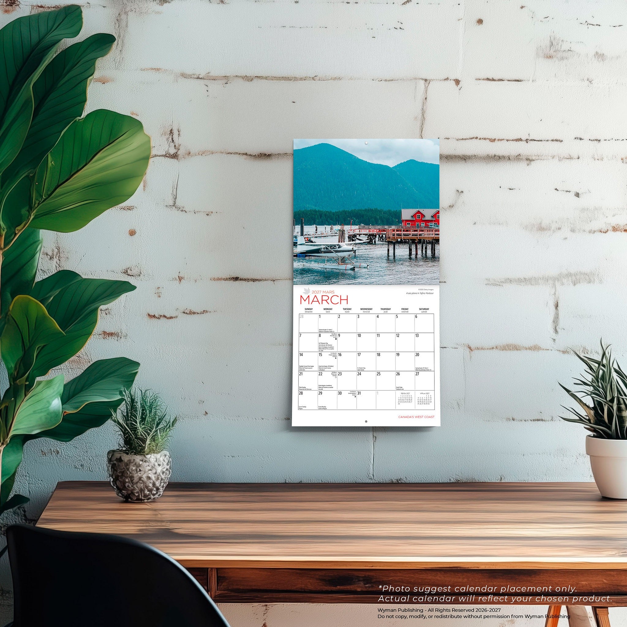 Canada's West Coast 2027 Mini Calendar - Online Only