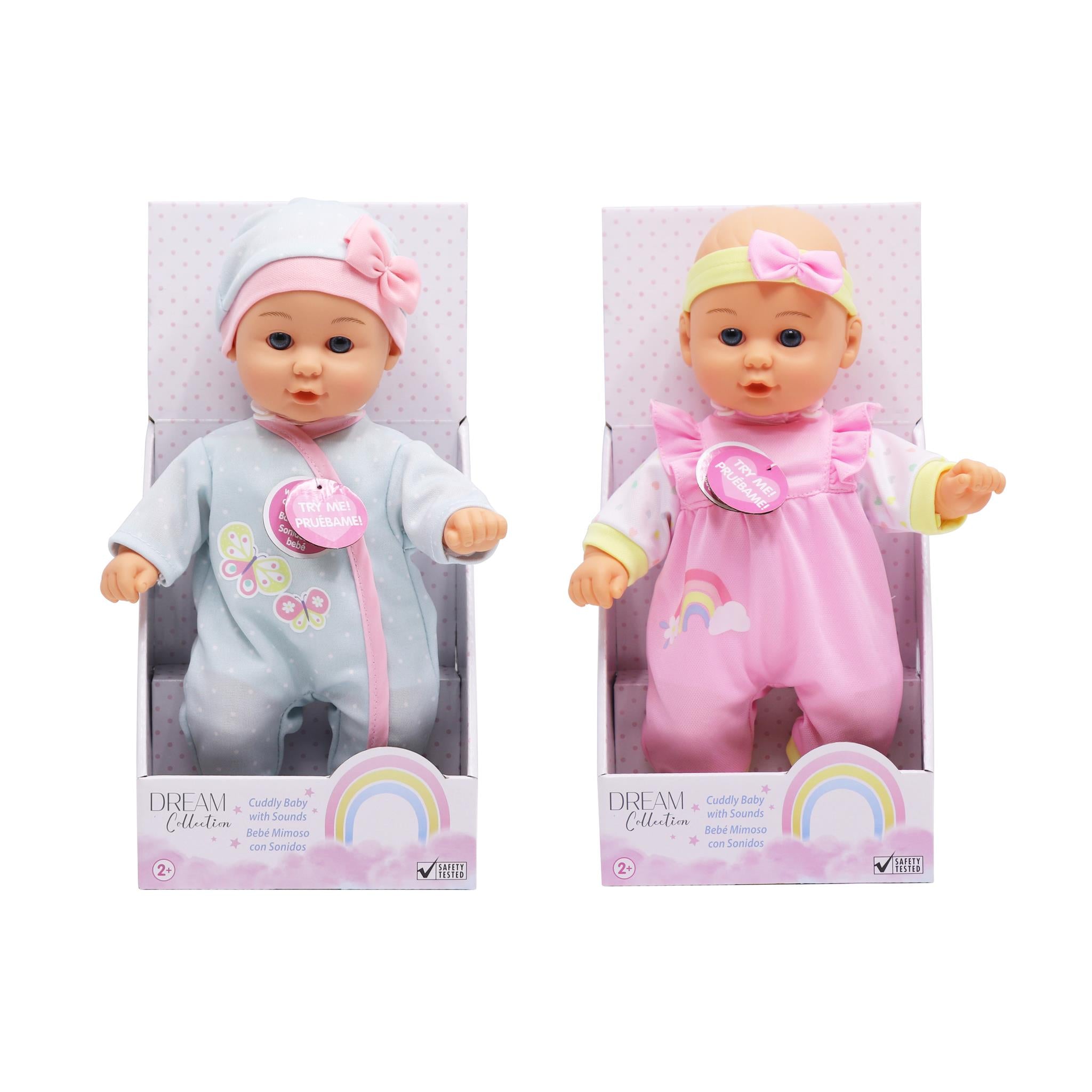Dream Collection Cuddly Baby with Sounds Assorted Outfits
