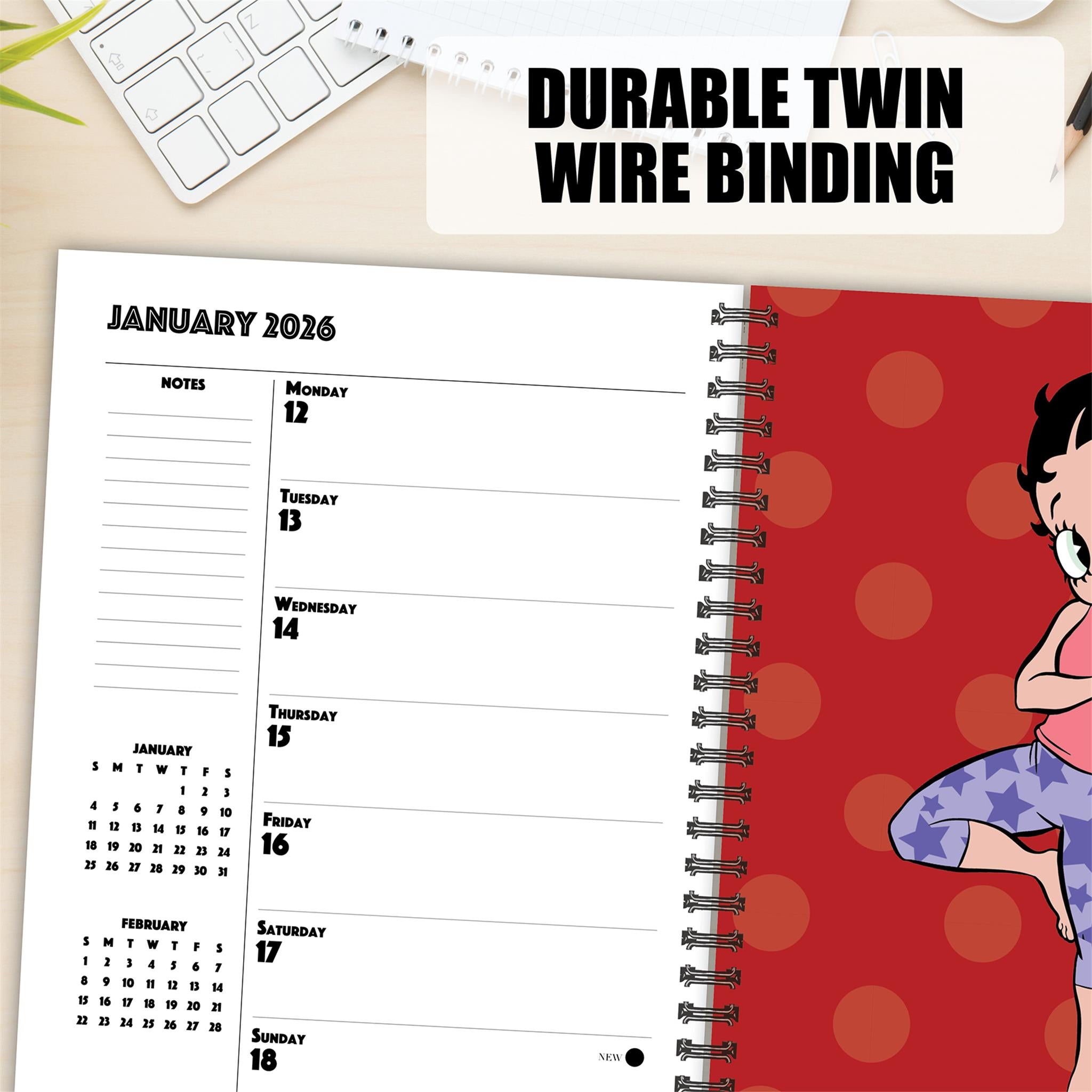 Betty Boop 2026 Engagement Calendar - Online Only