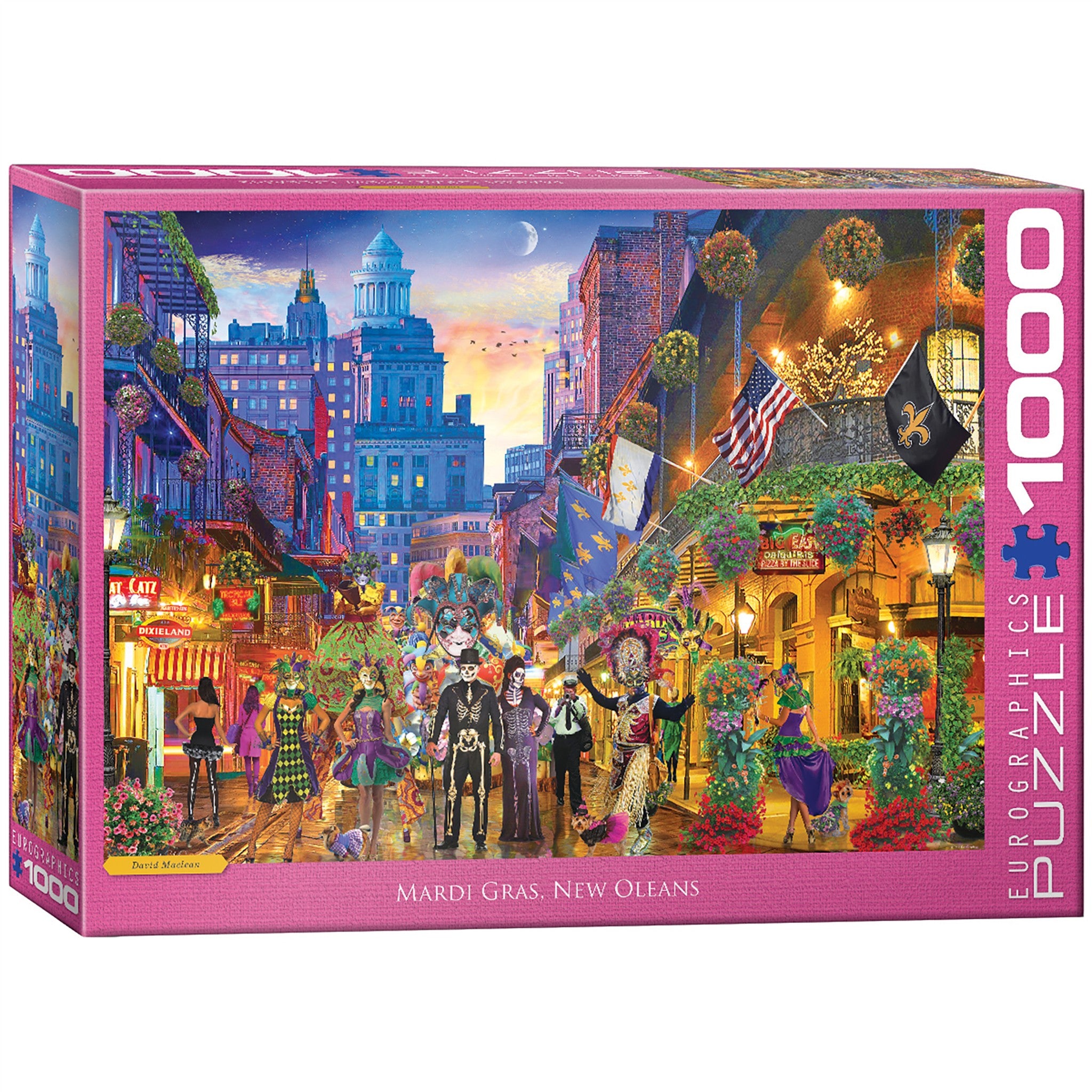 Mardi Gras New Orleans 1000 Piece Puzzle