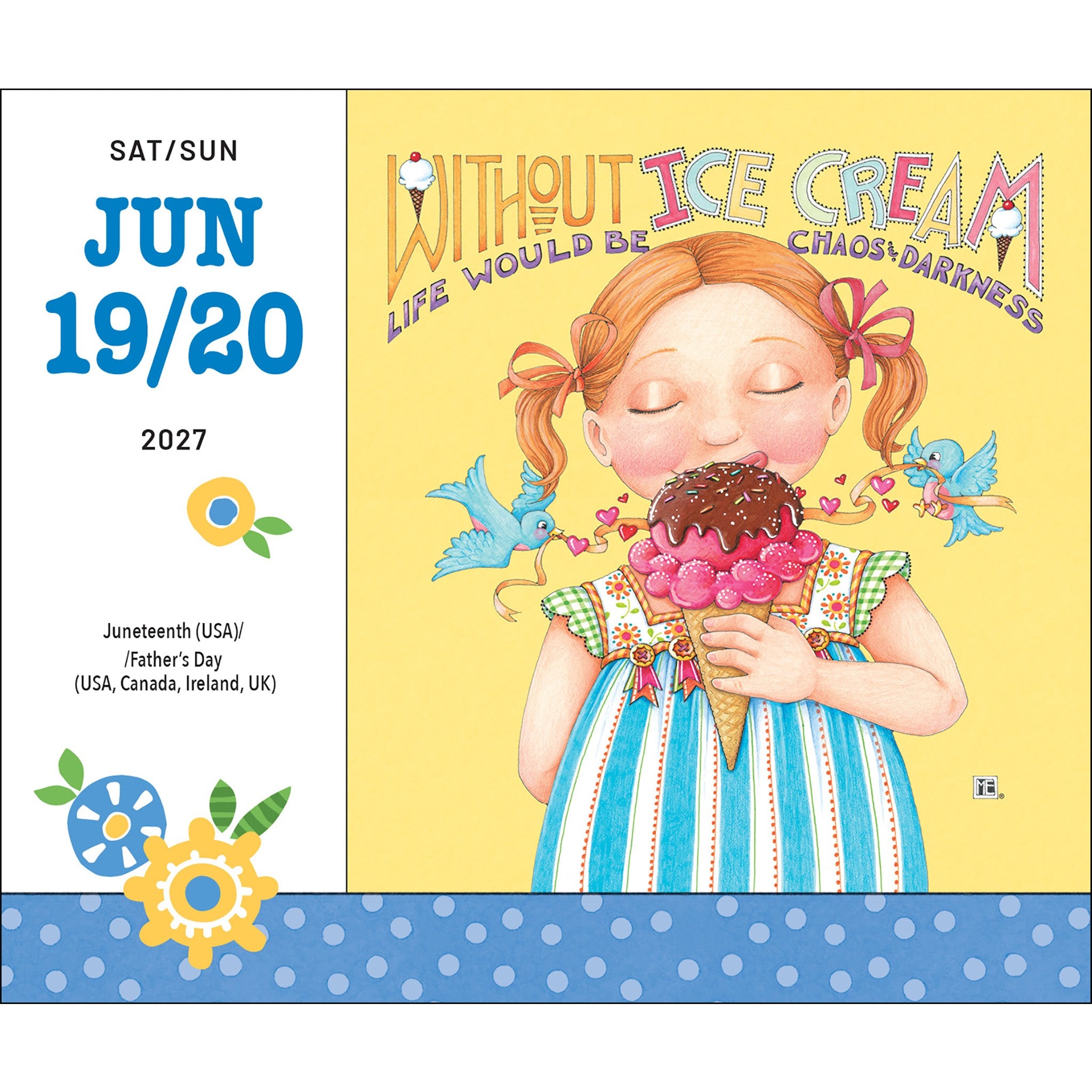 Mary Engelbreit's Happiness is a Habit 2027 Box Calendar