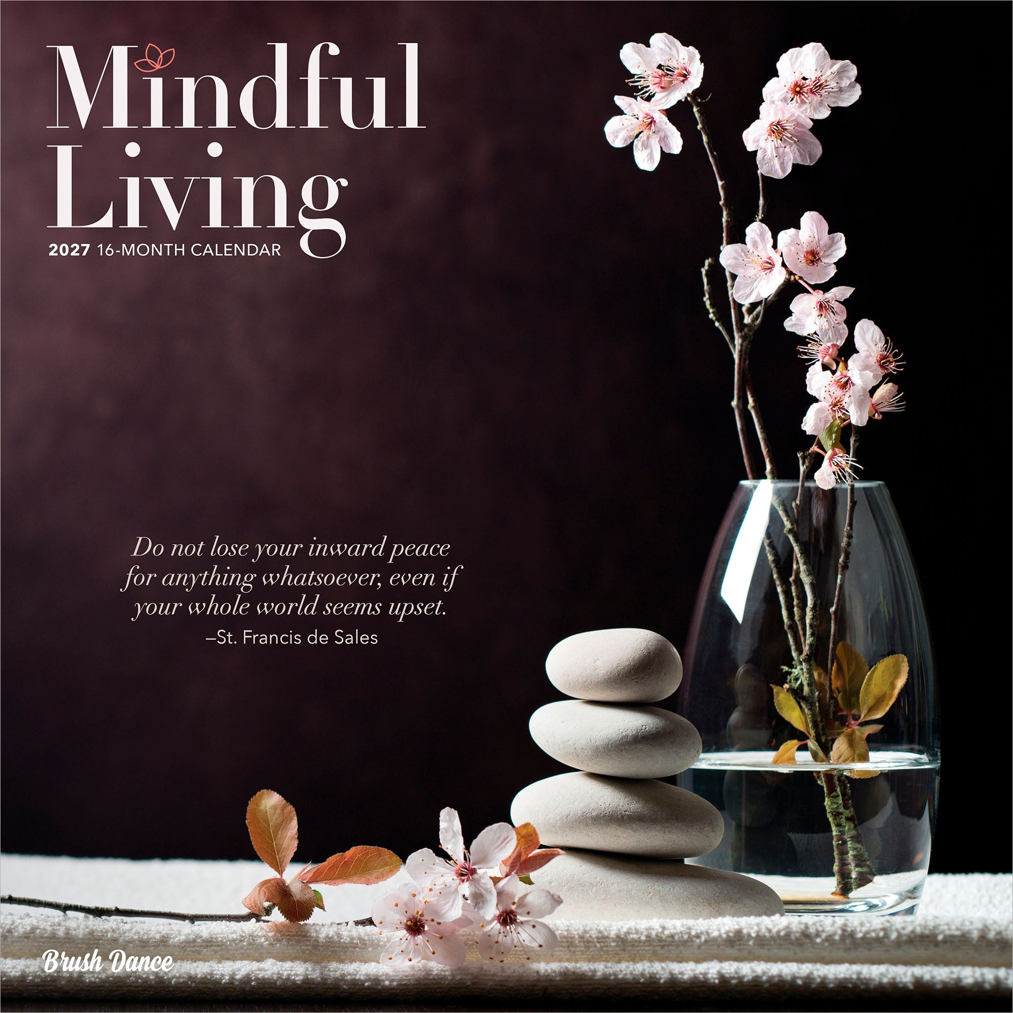 Mindful Living 2027 Wall Calendar