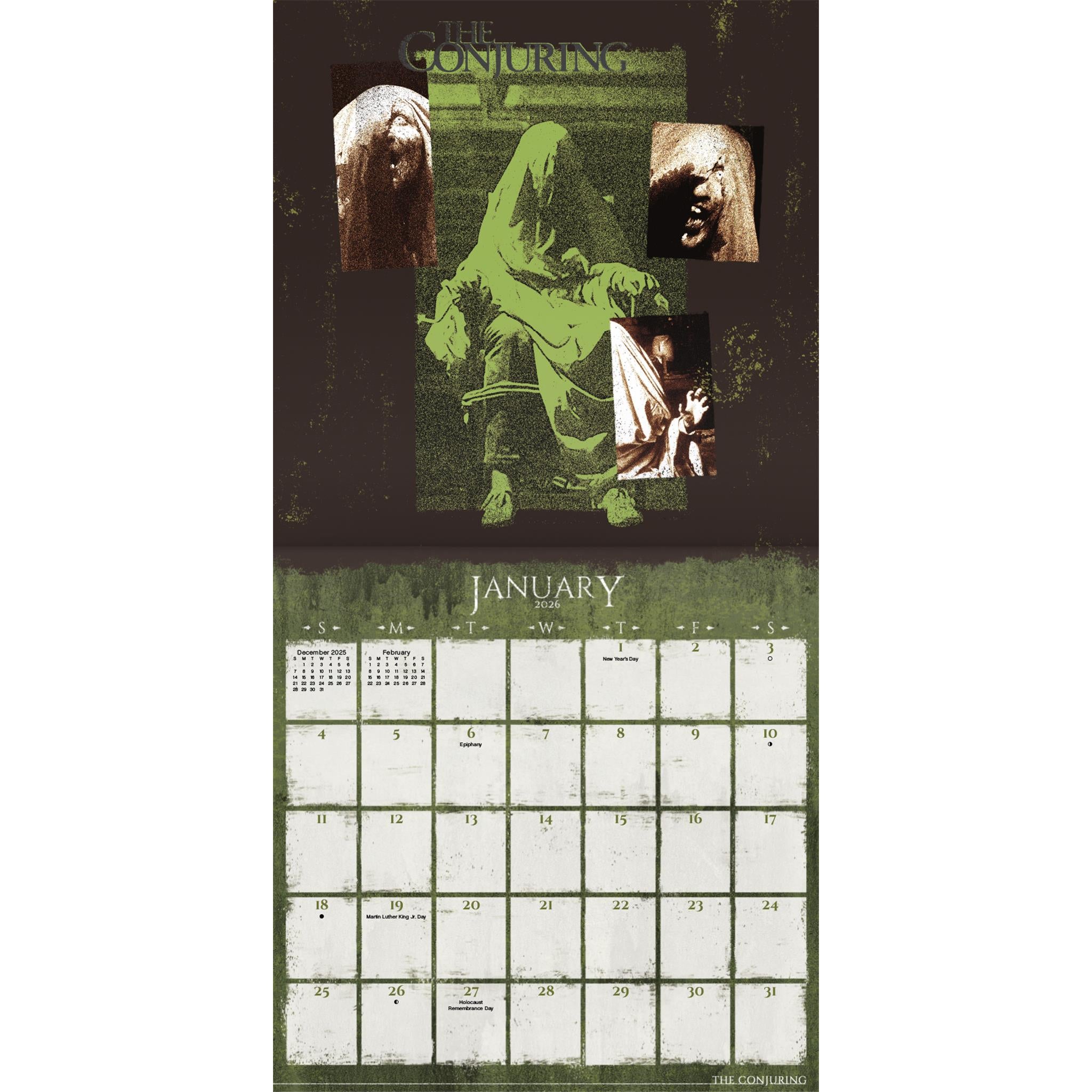 Horror Collection 2026 Mini Calendar