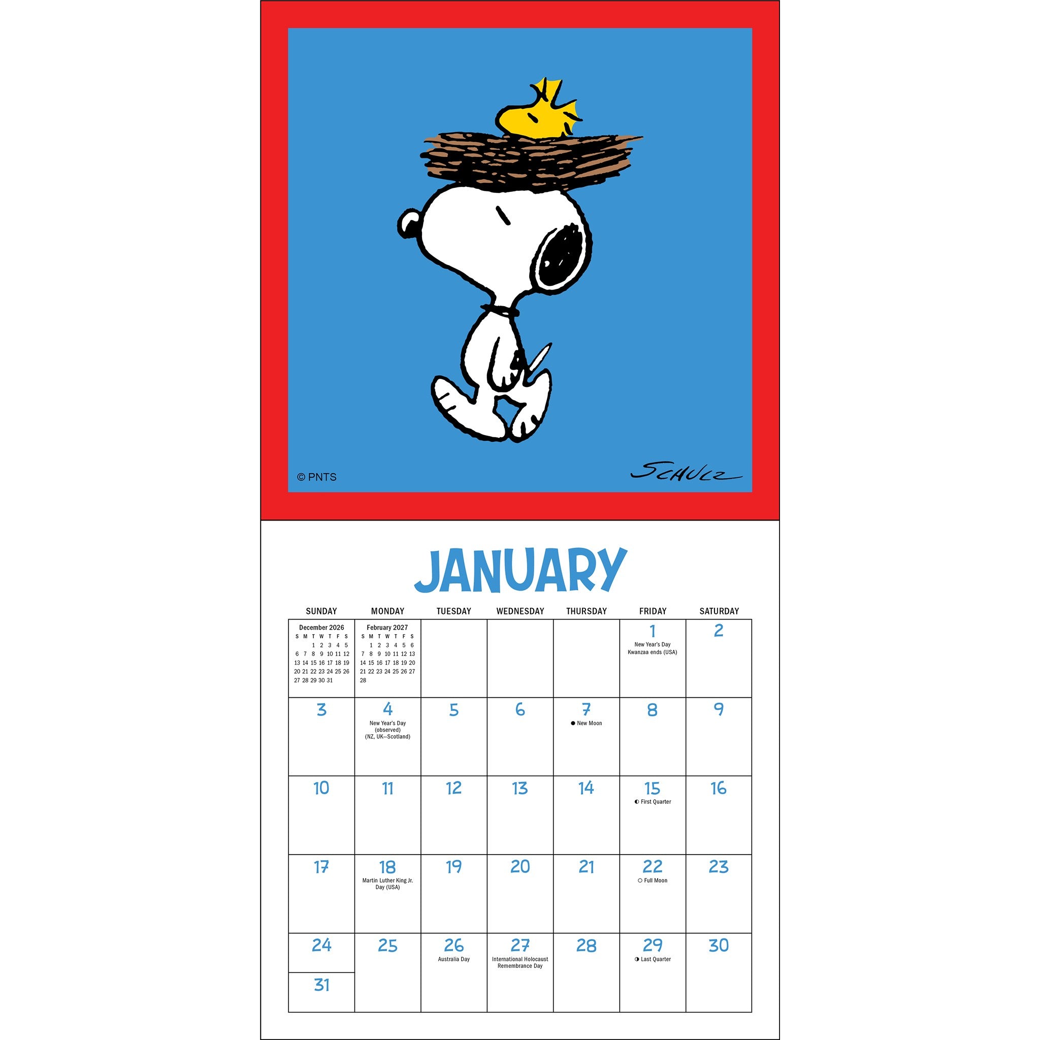 Peanuts @Snoopygrams 2027 Mini Calendar - Online Only