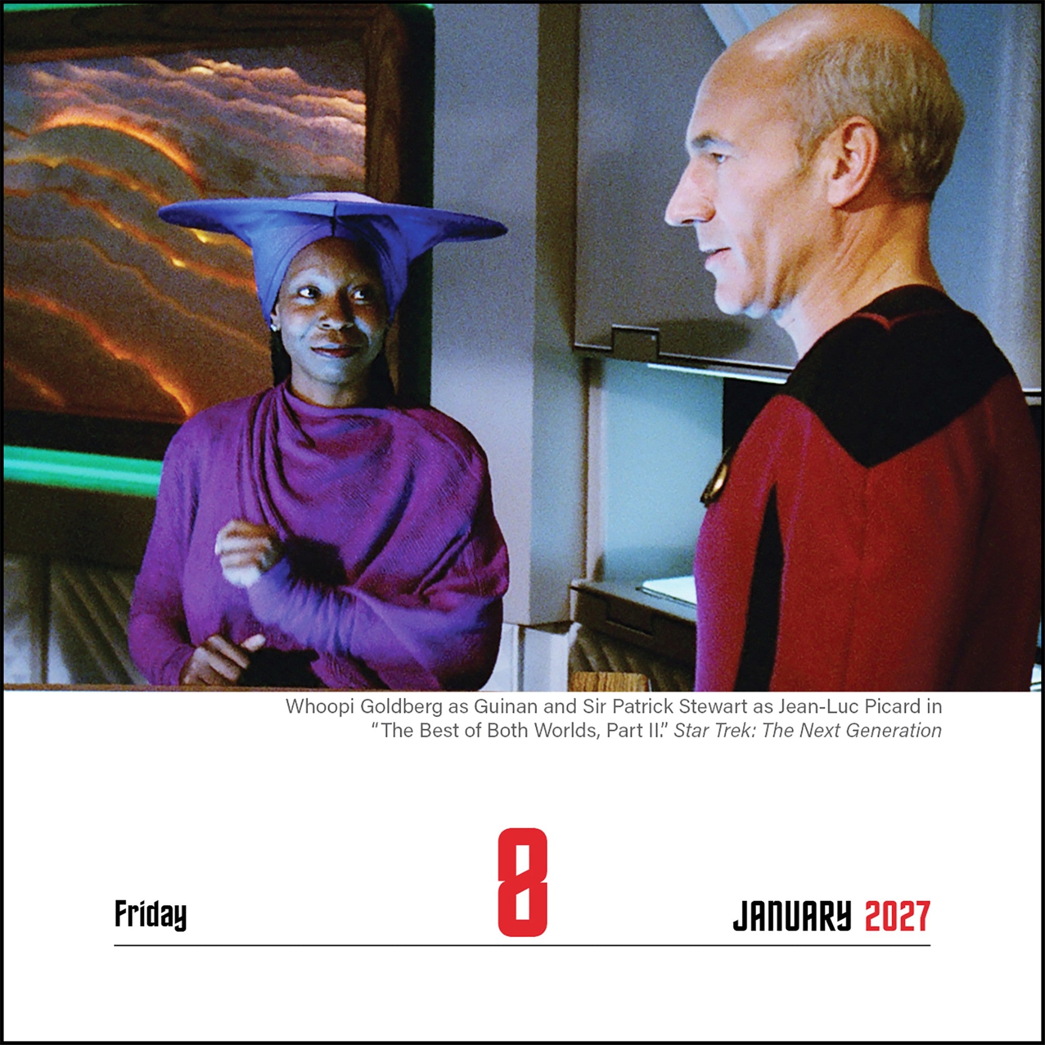Star Trek Daily 2027 Box Calendar