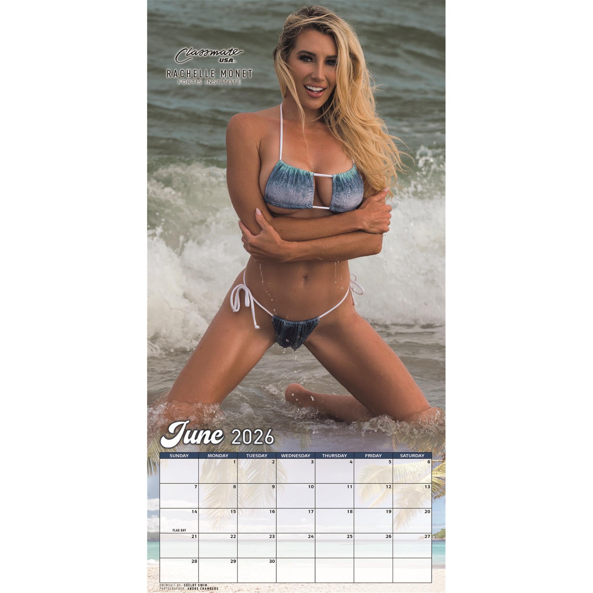 Classmate USA Spring Break 2026 Wall Calendar