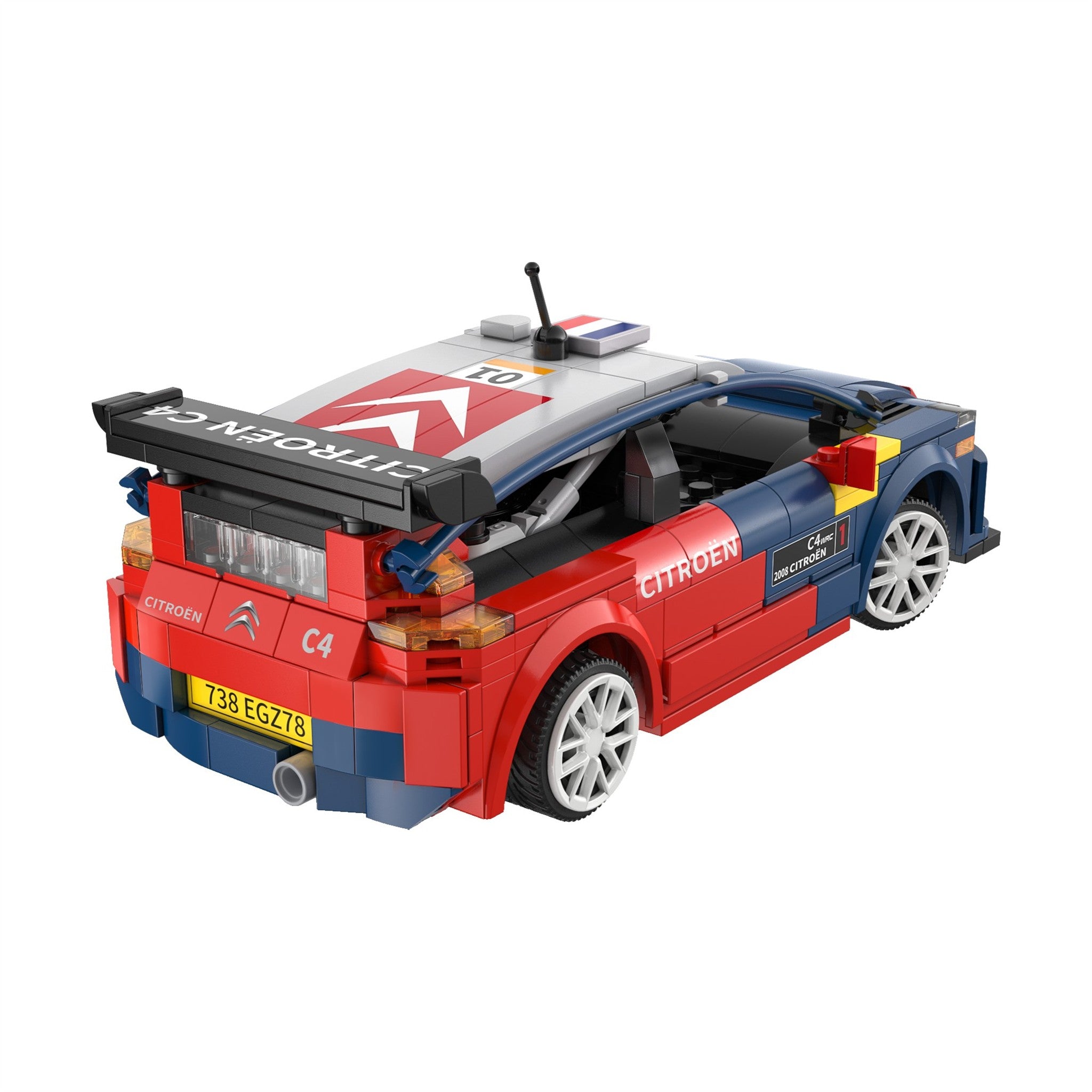 2008 Citroen C4 WRC 329 Pieces with Remote Control