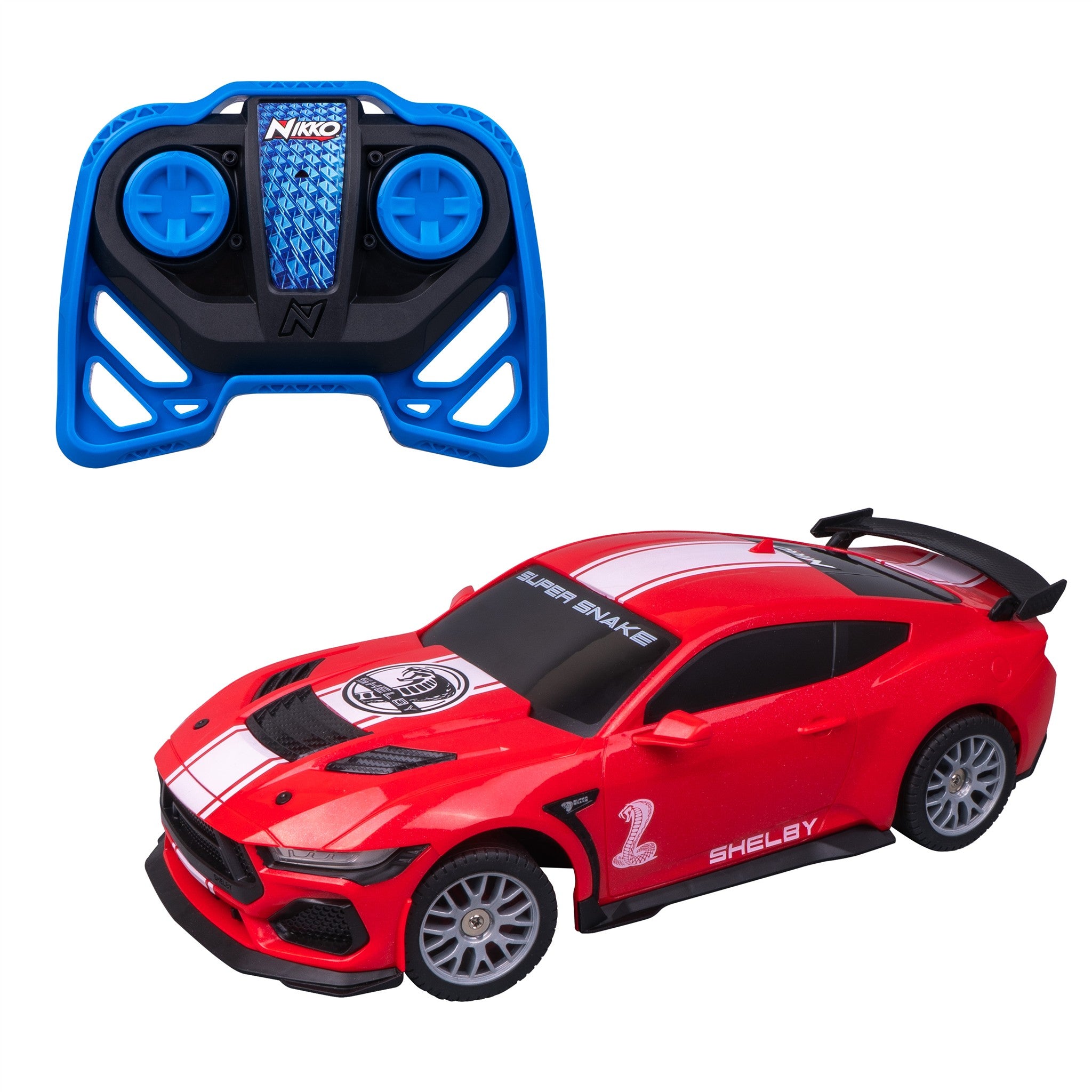 Red Shelby Super Snake RC 1:16