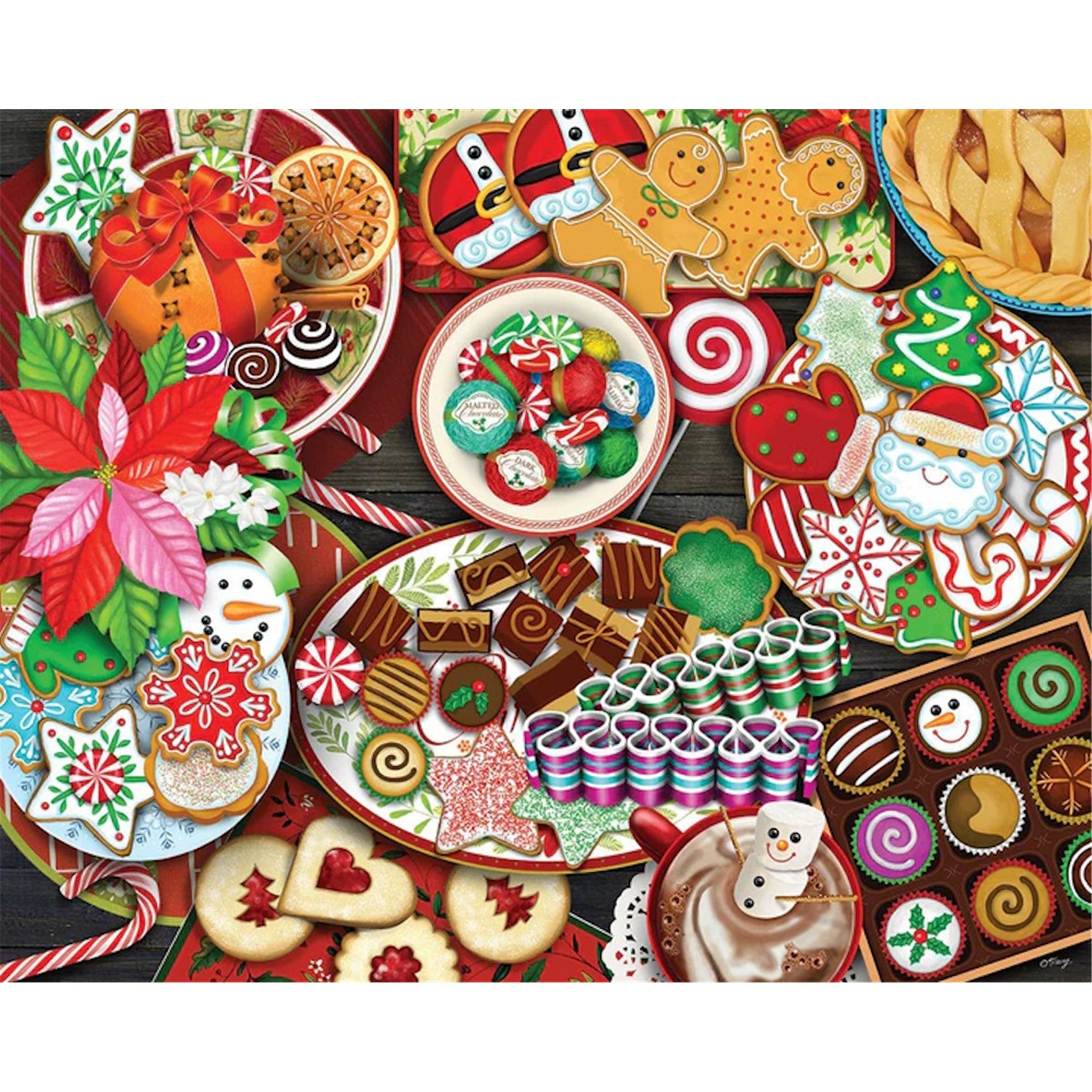 Christmas Goodies 1000 Piece Puzzle