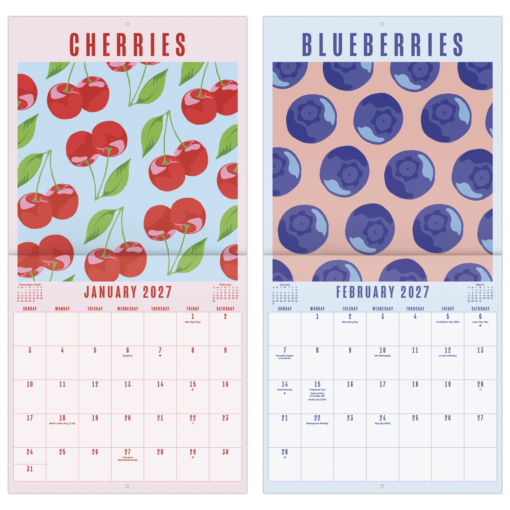 Fruit Market 2027 Wall Calendar - Online Only
