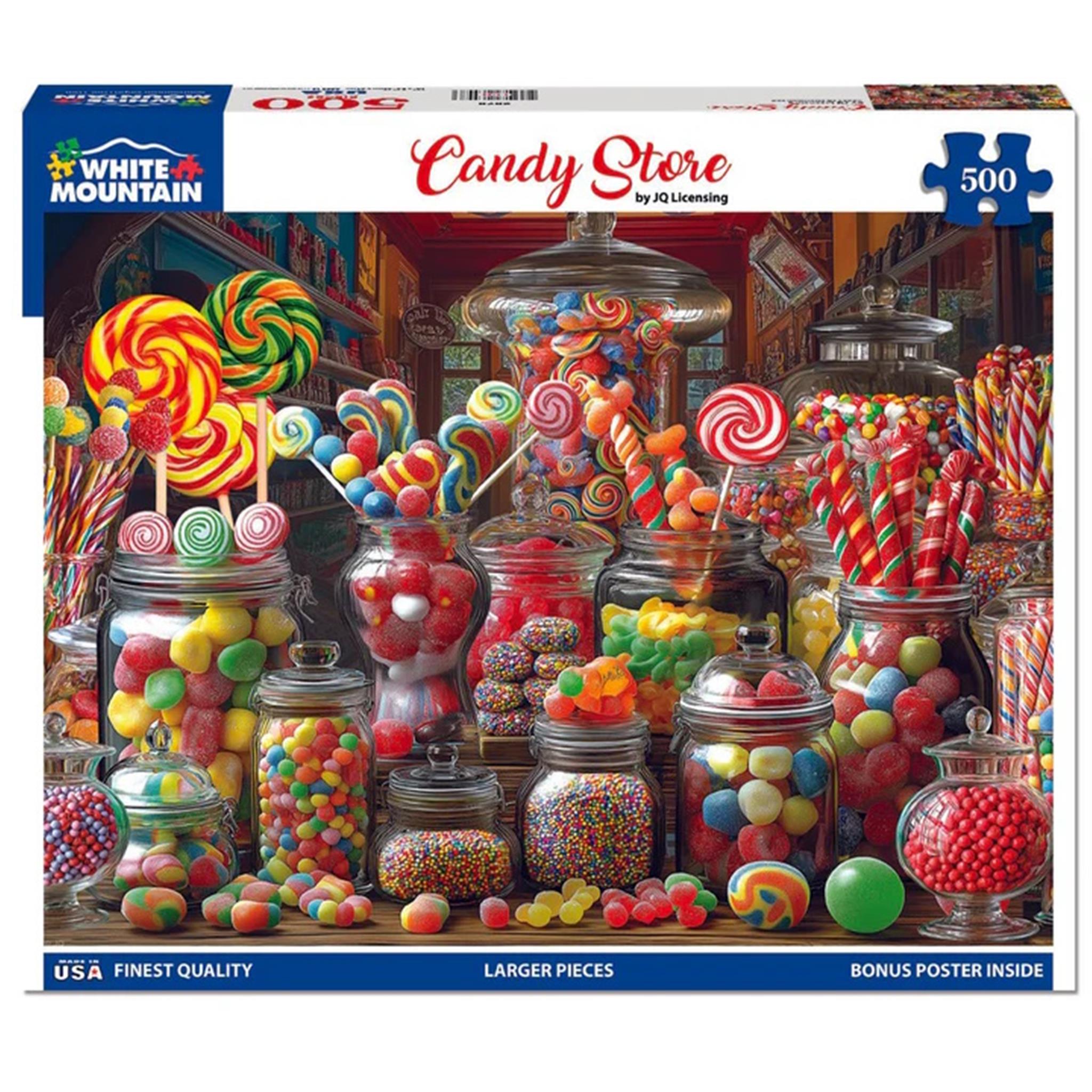 Candy Store 500 Piece Puzzle