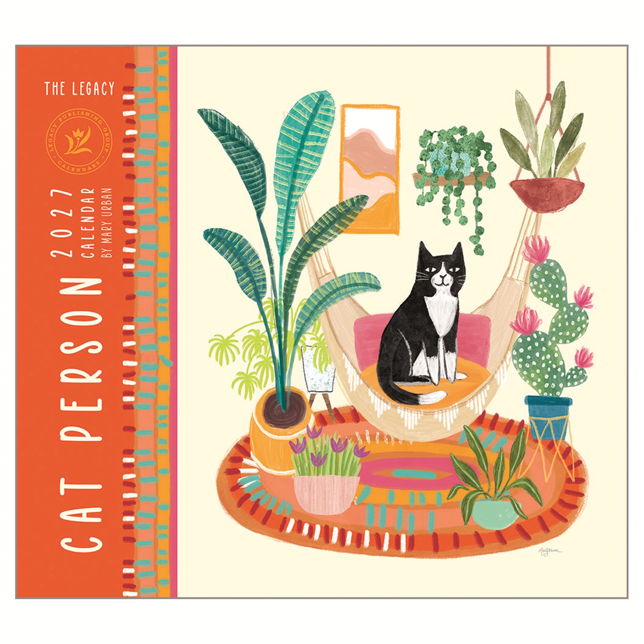 Cat Person 2027 Wall Calendar
