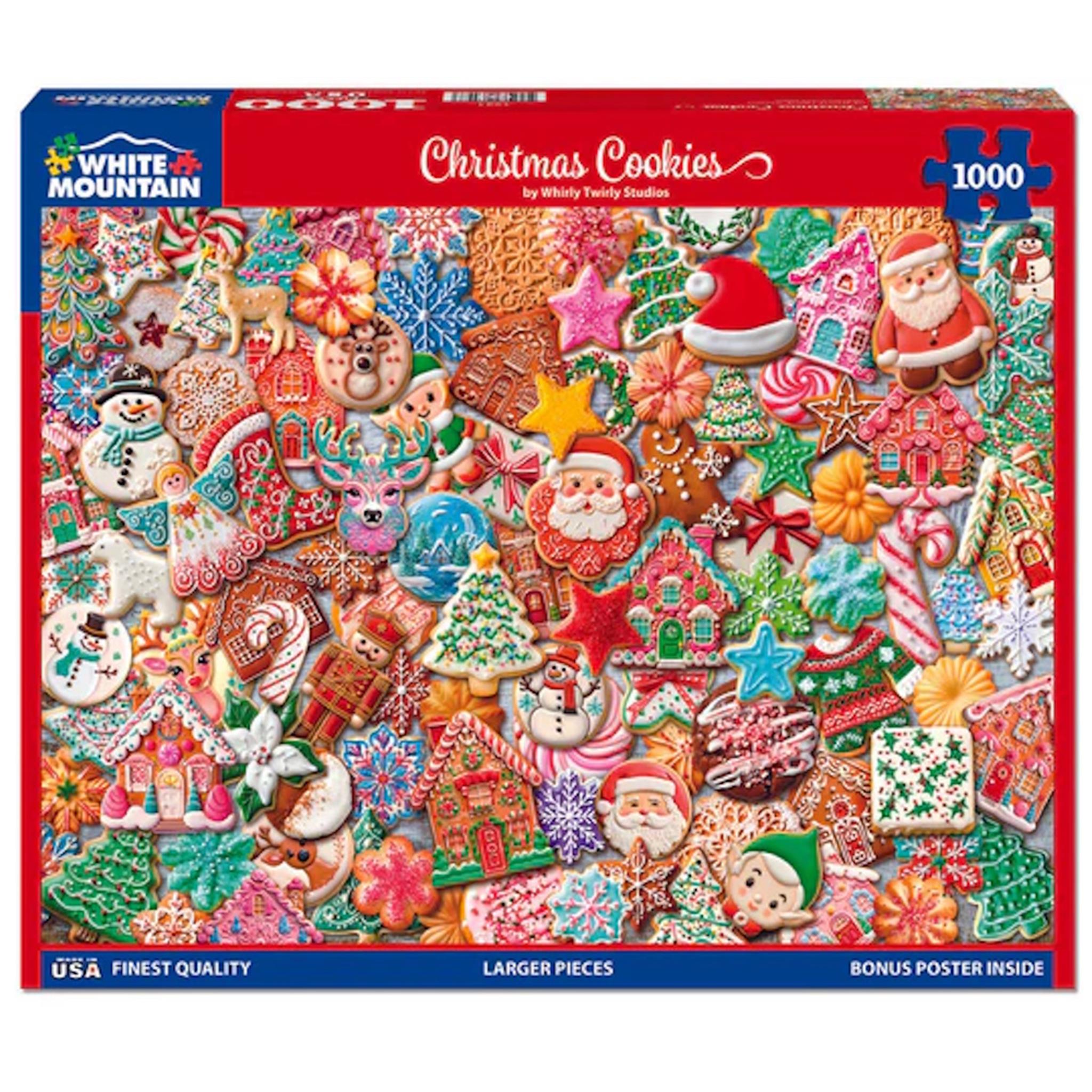 Christmas Cookies 1000 Piece Puzzle