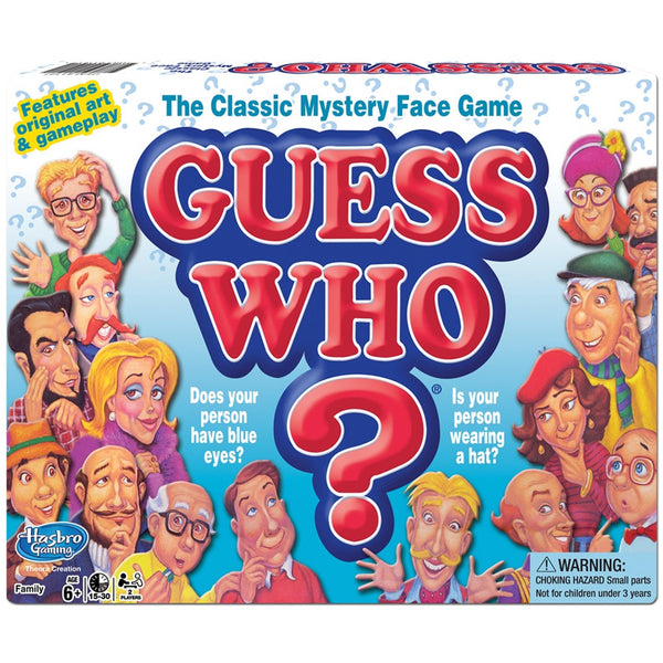 Guess Who Game by Winning Moves Calendar Club 714043011915