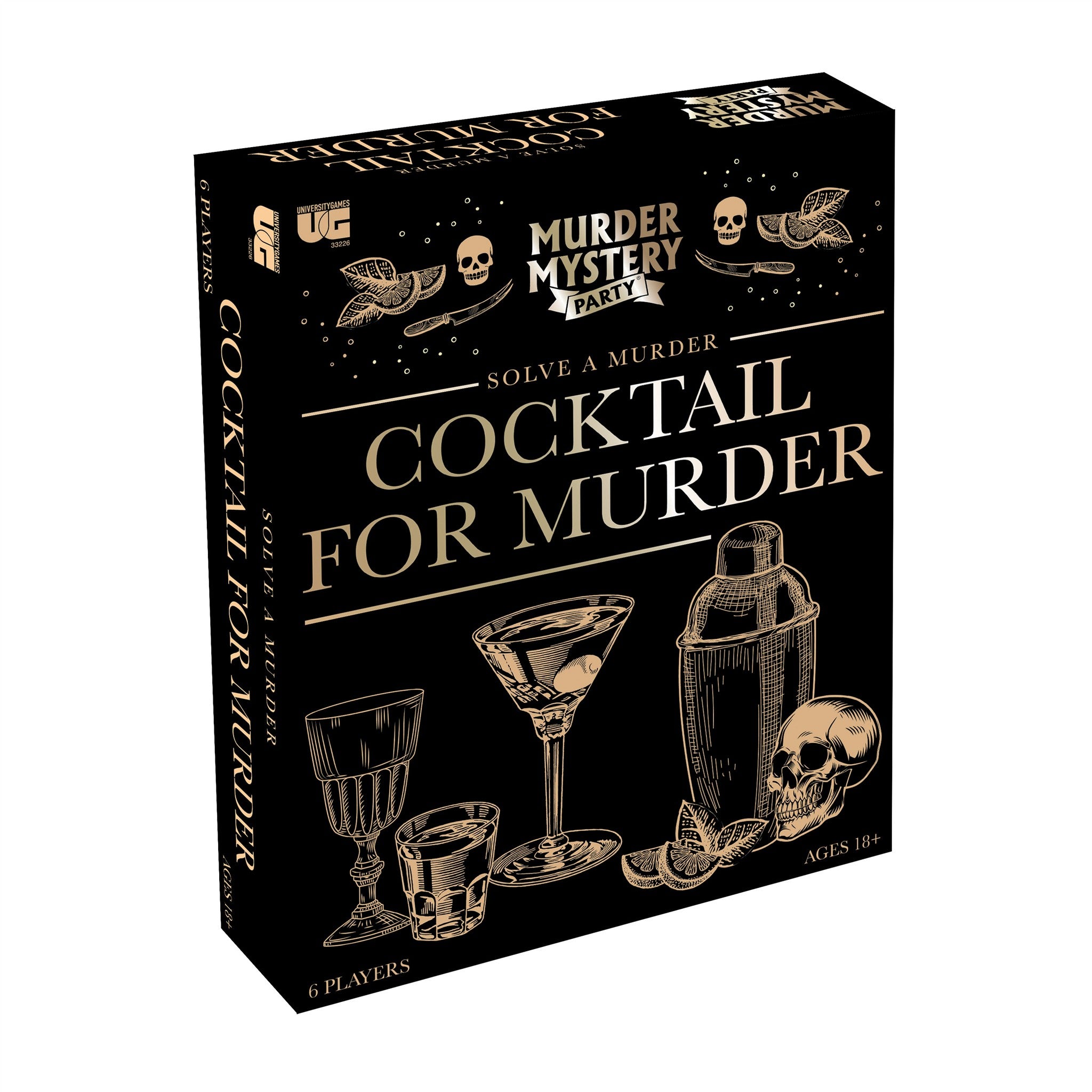 Cocktail For Murder Murder Mystery Party Game