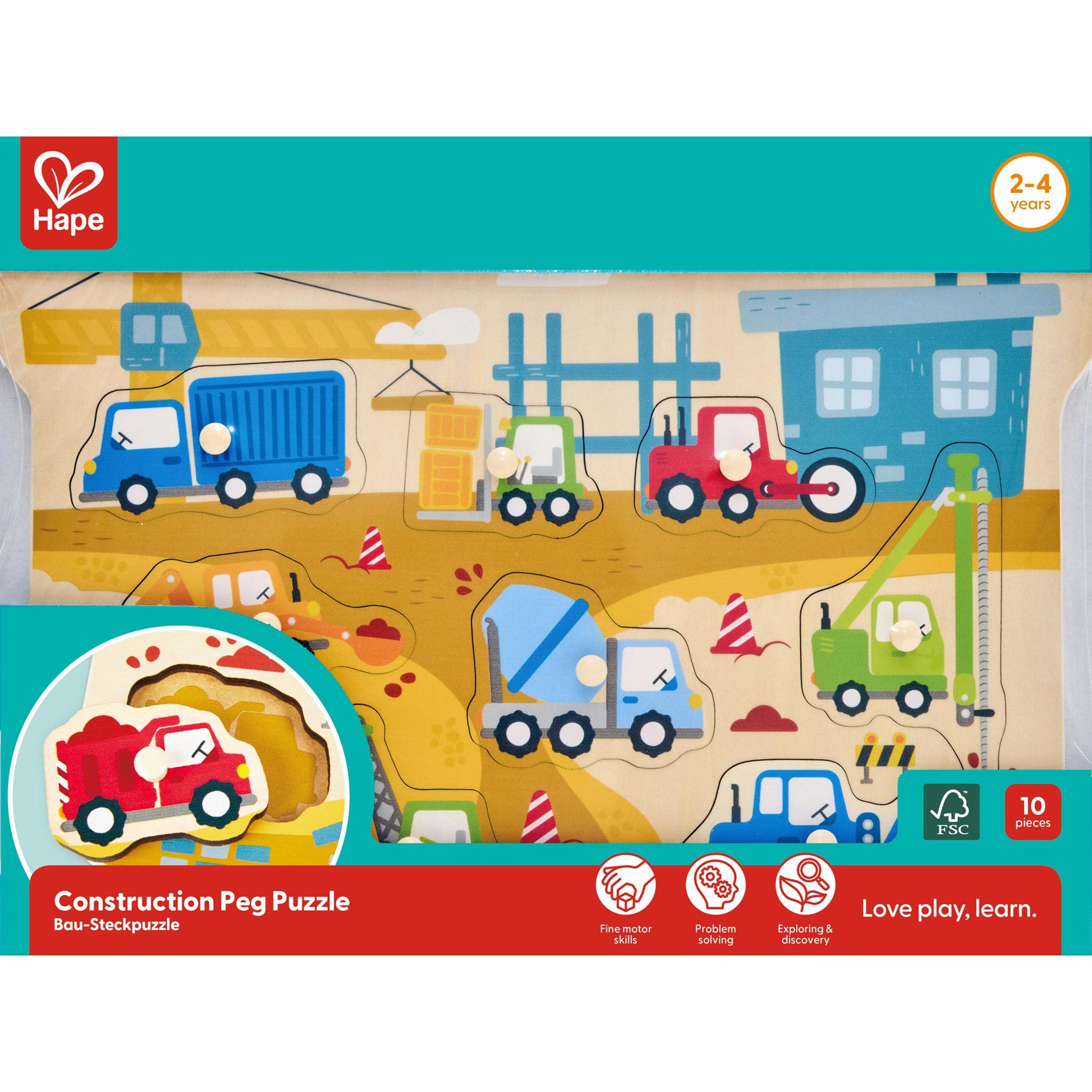 Construction Peg Puzzle