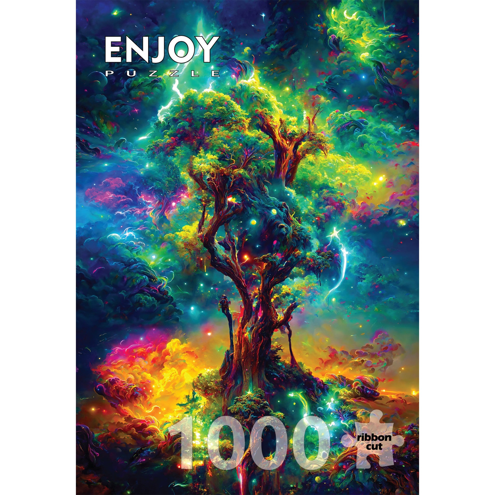 Cosmic Tree of Life 1000 Piece Puzzle - Online Only