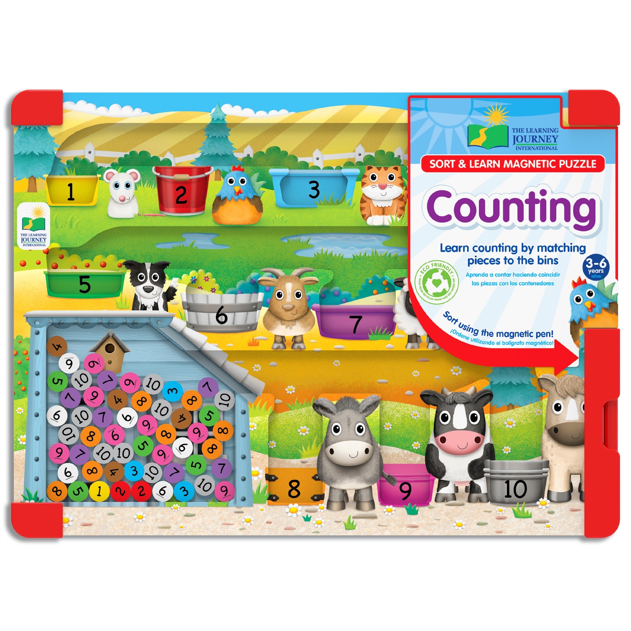 Counting Sort & Learn Magnetic Puzzle