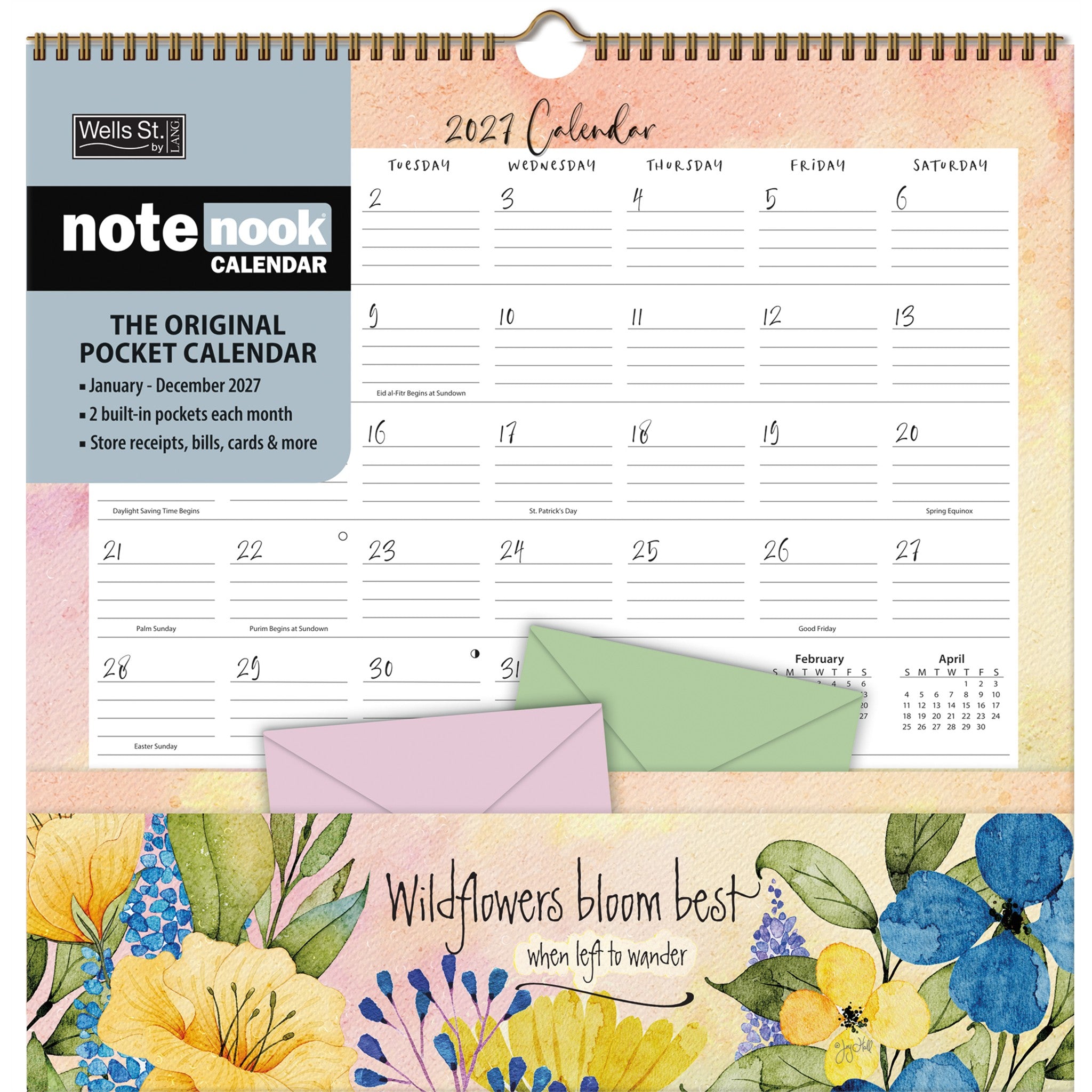 Country Pleasures Note Nook 2027 Wall Calendar - Online Only