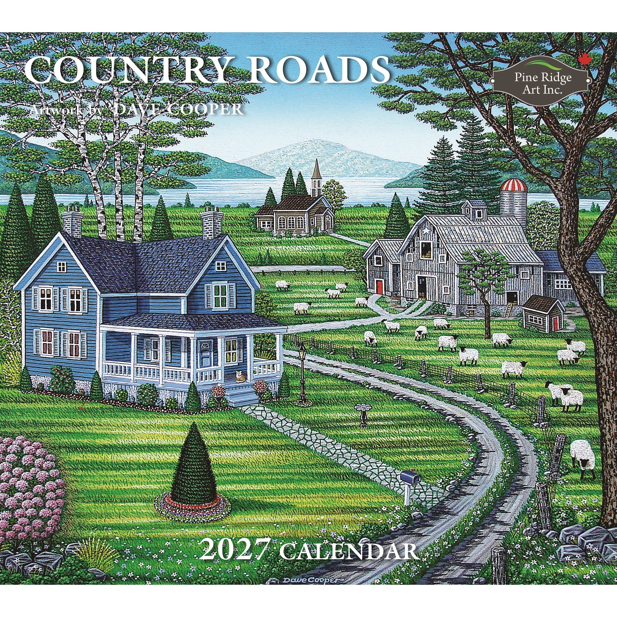 Country Roads 2027 Wall Calendar - Online Only