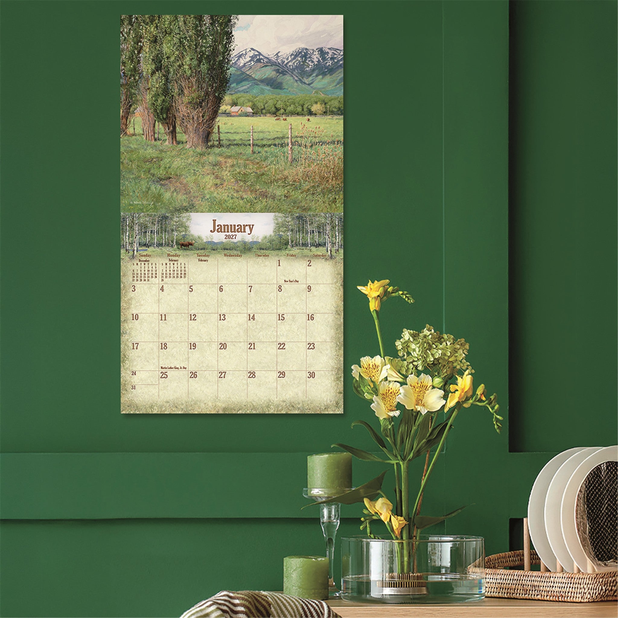 Woodland 2027 Wall Calendar
