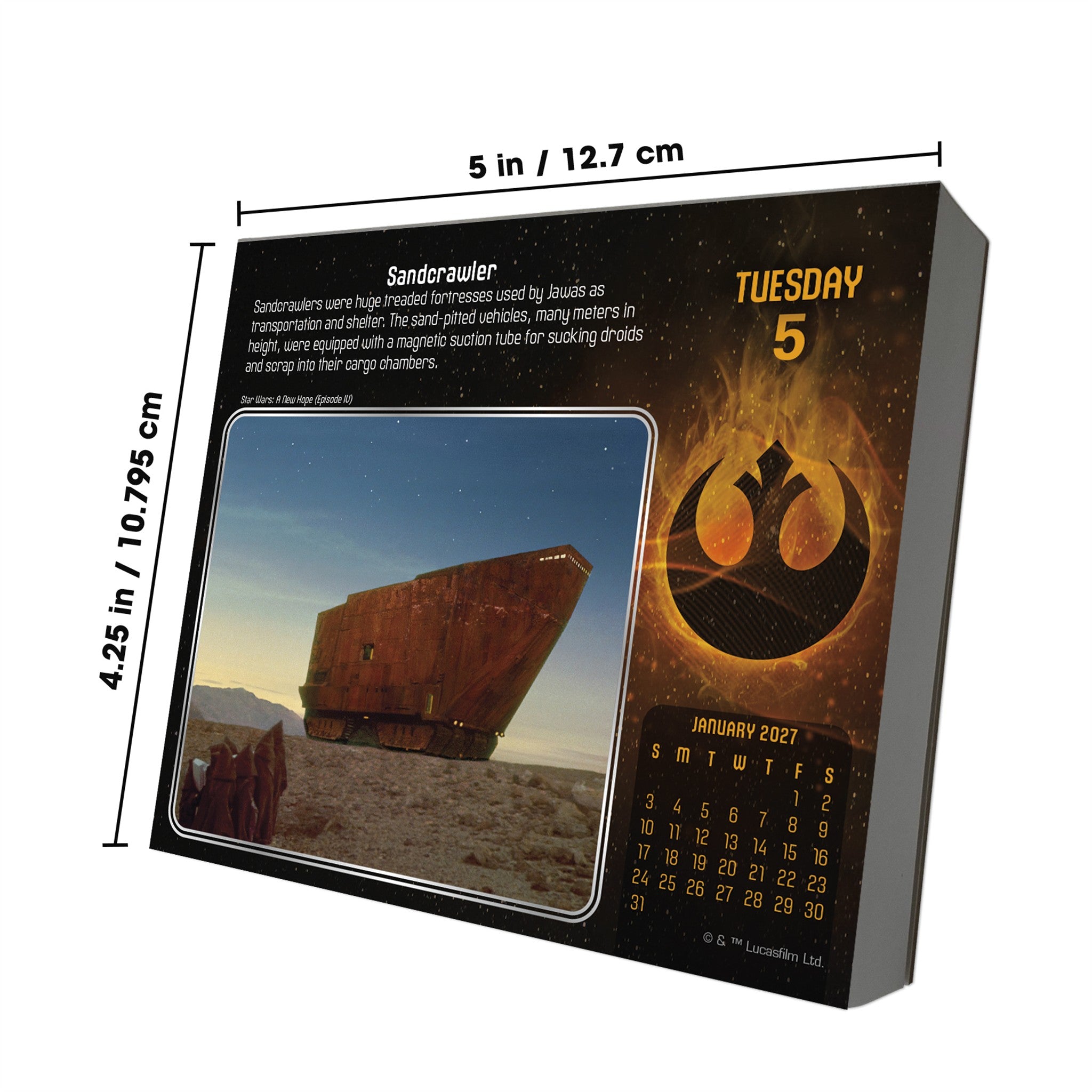 Star Wars 2027 Box Calendar