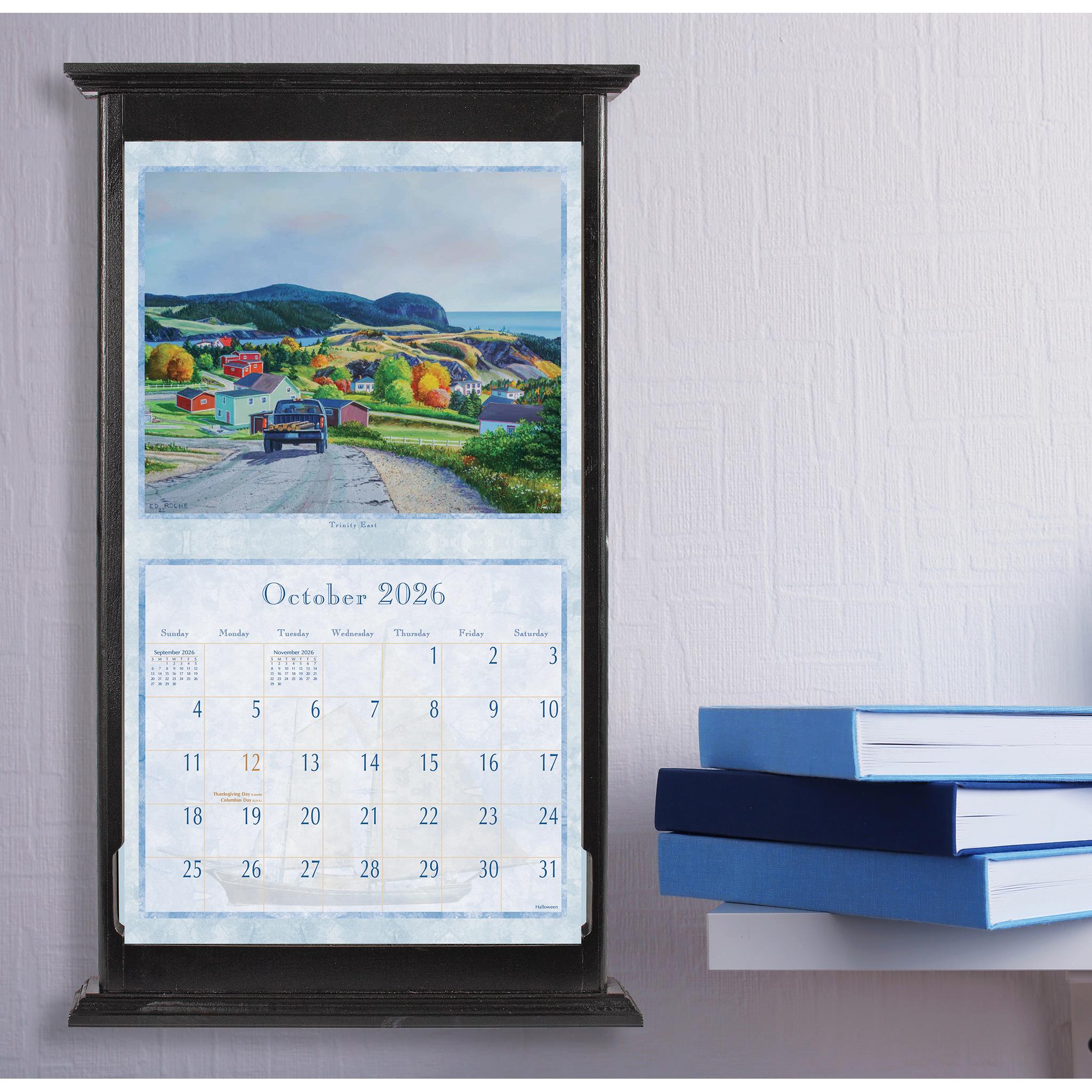 Newfoundland 2026 Wall Calendar