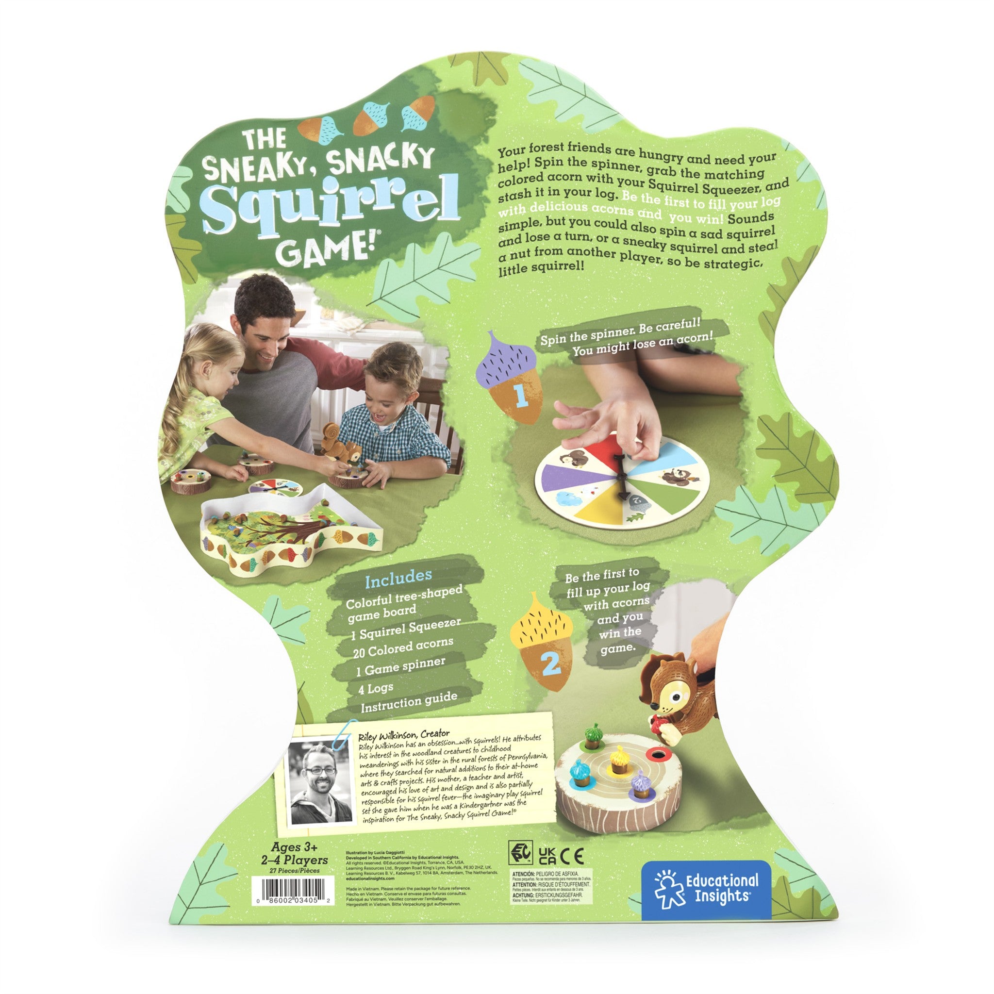 The Sneaky, Snacky Squirrel Game