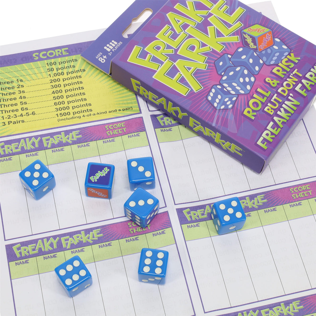 Freaky Farkle Dice Game
