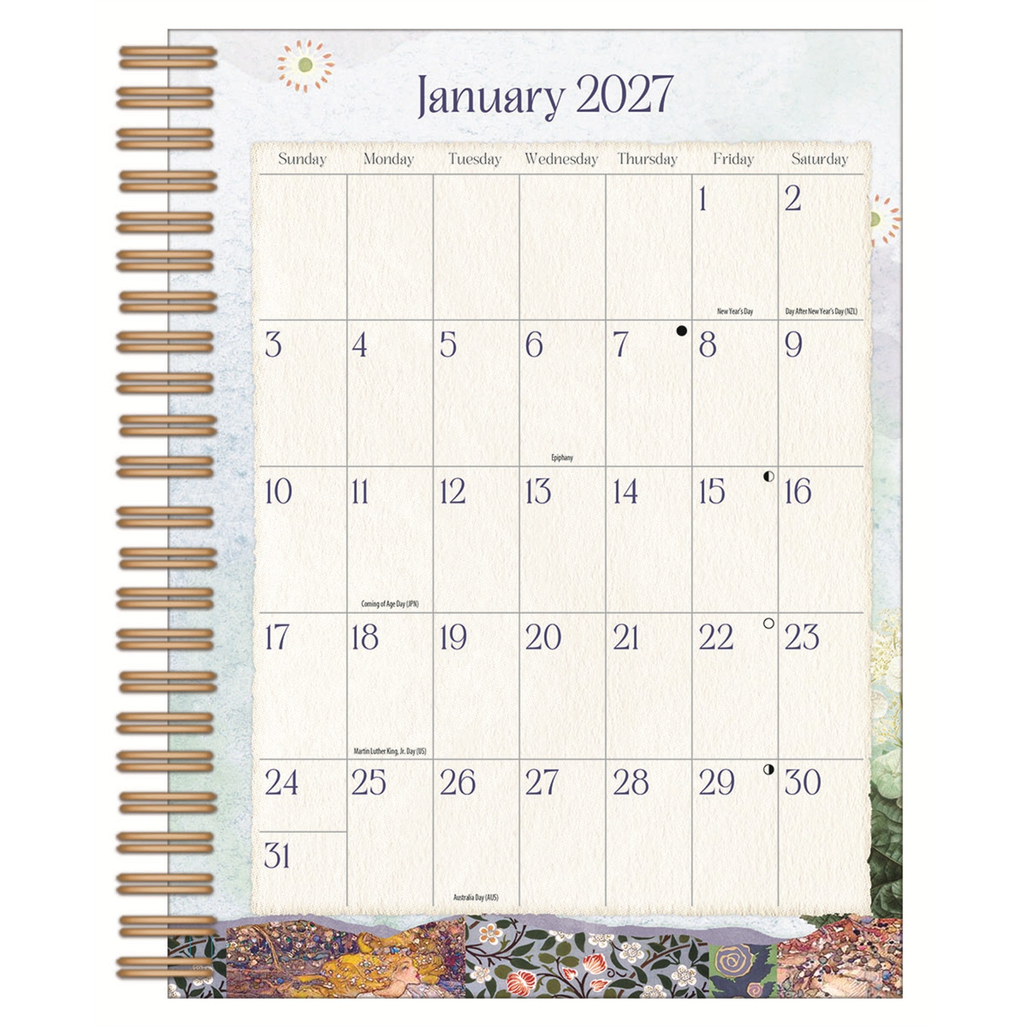 Botanical Gardens File It 2027 Engagement Calendar