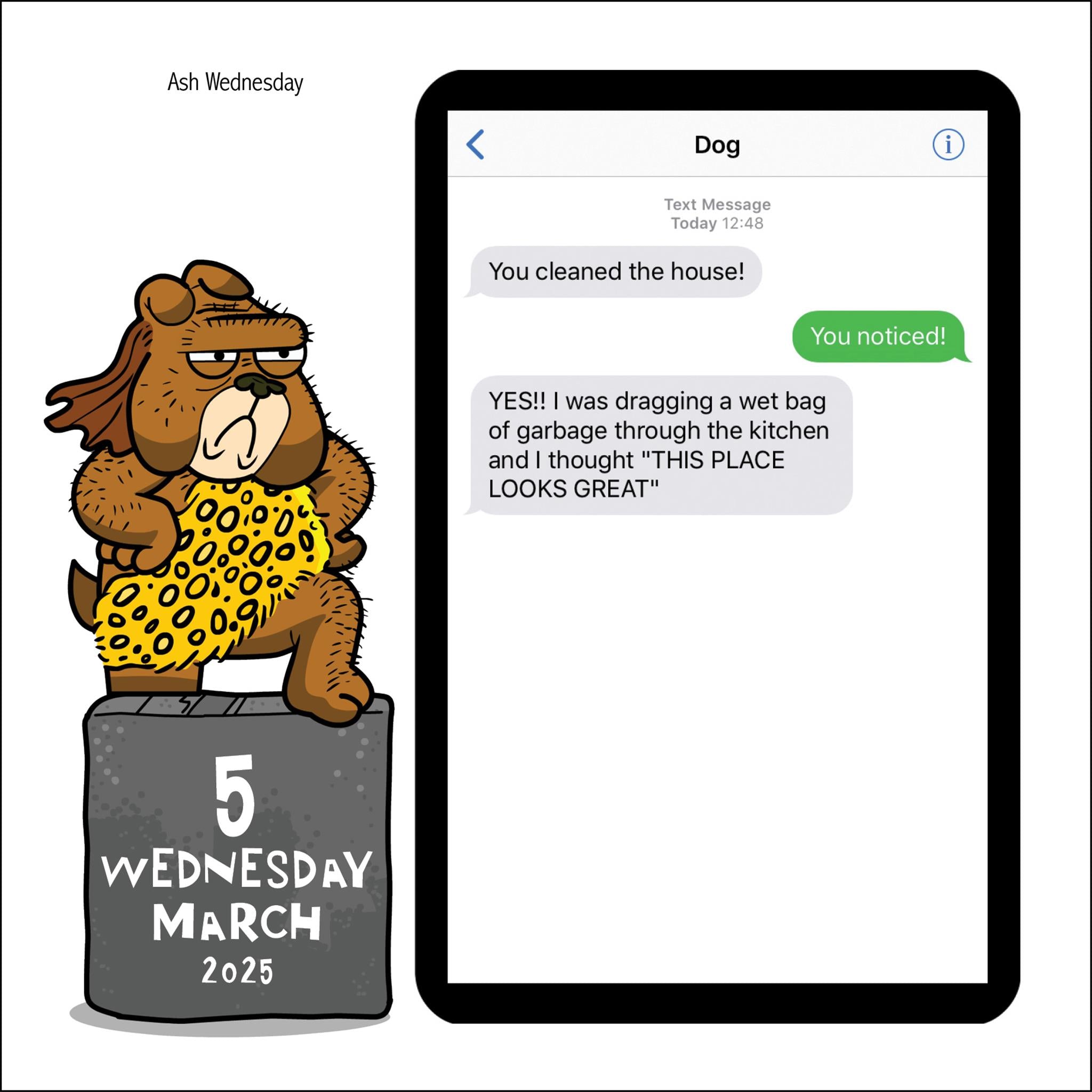 Texts From Dog Box 2025 Calendar