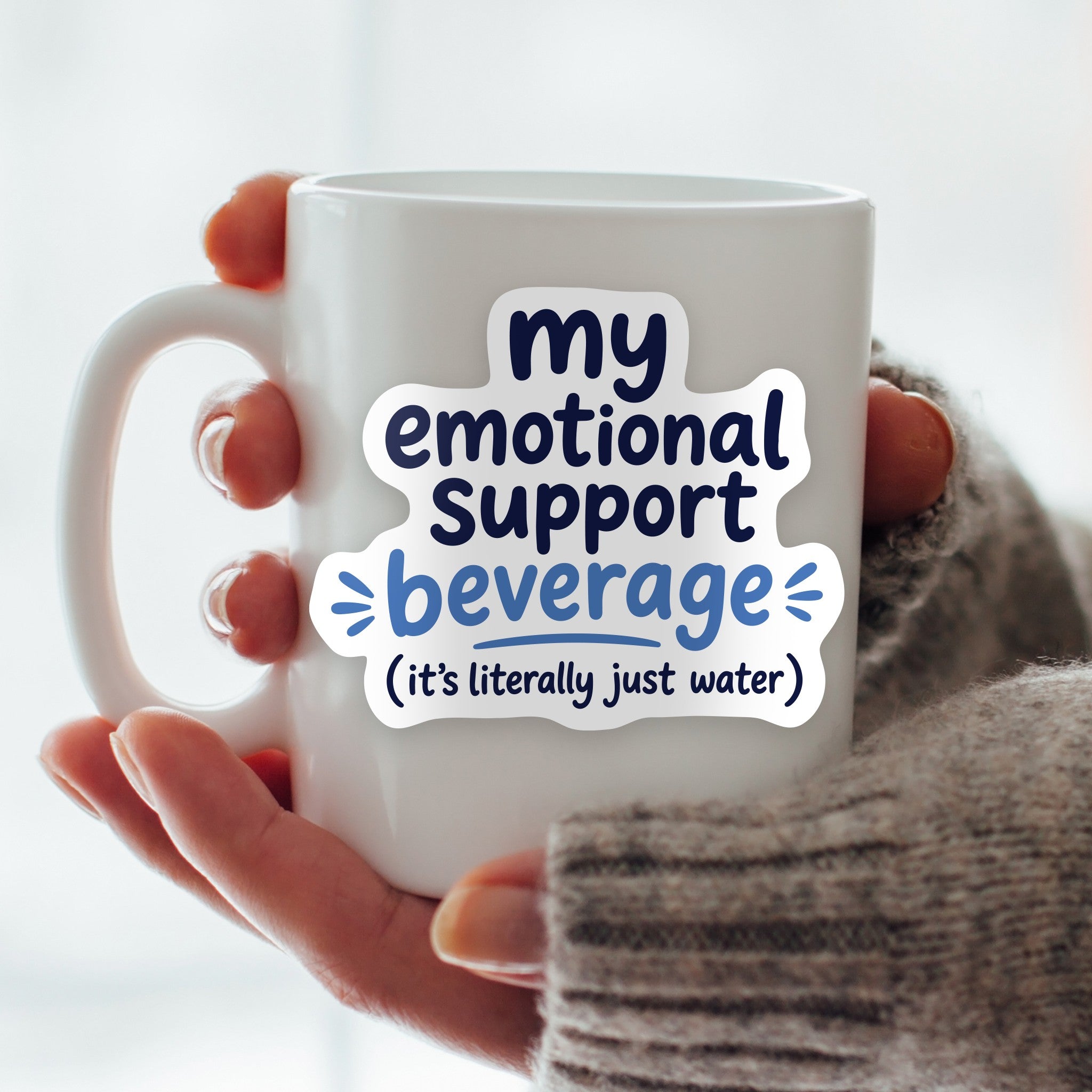My Emotional Beverage Exclusive Vinyl Sticker