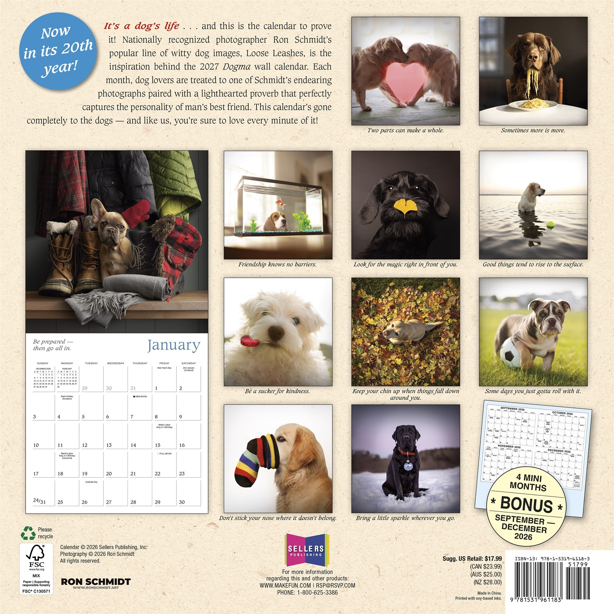 Dogma 2027 Wall Calendar