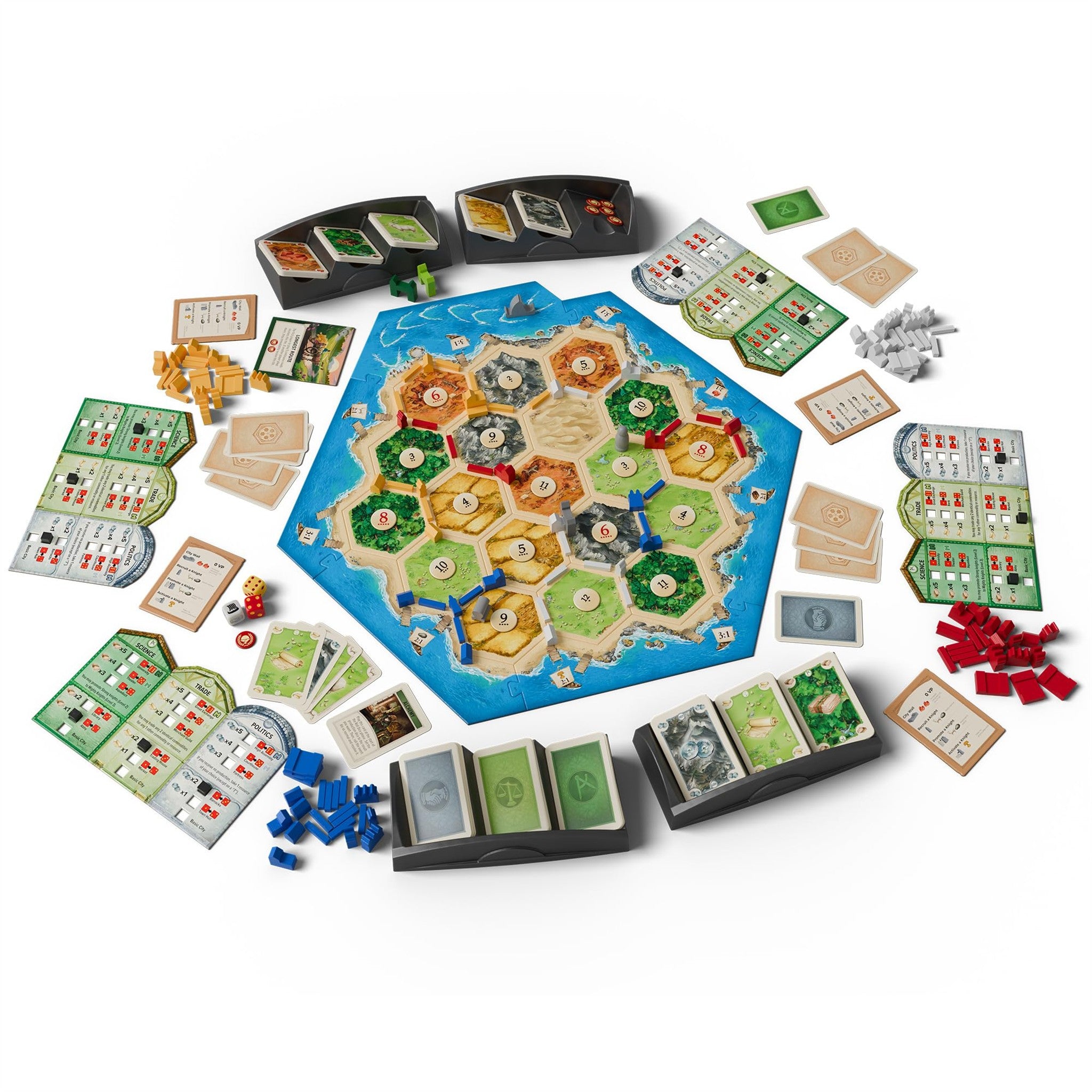 Cities and Knights CATAN Expansion 6th Edition - Calendar Club Canada