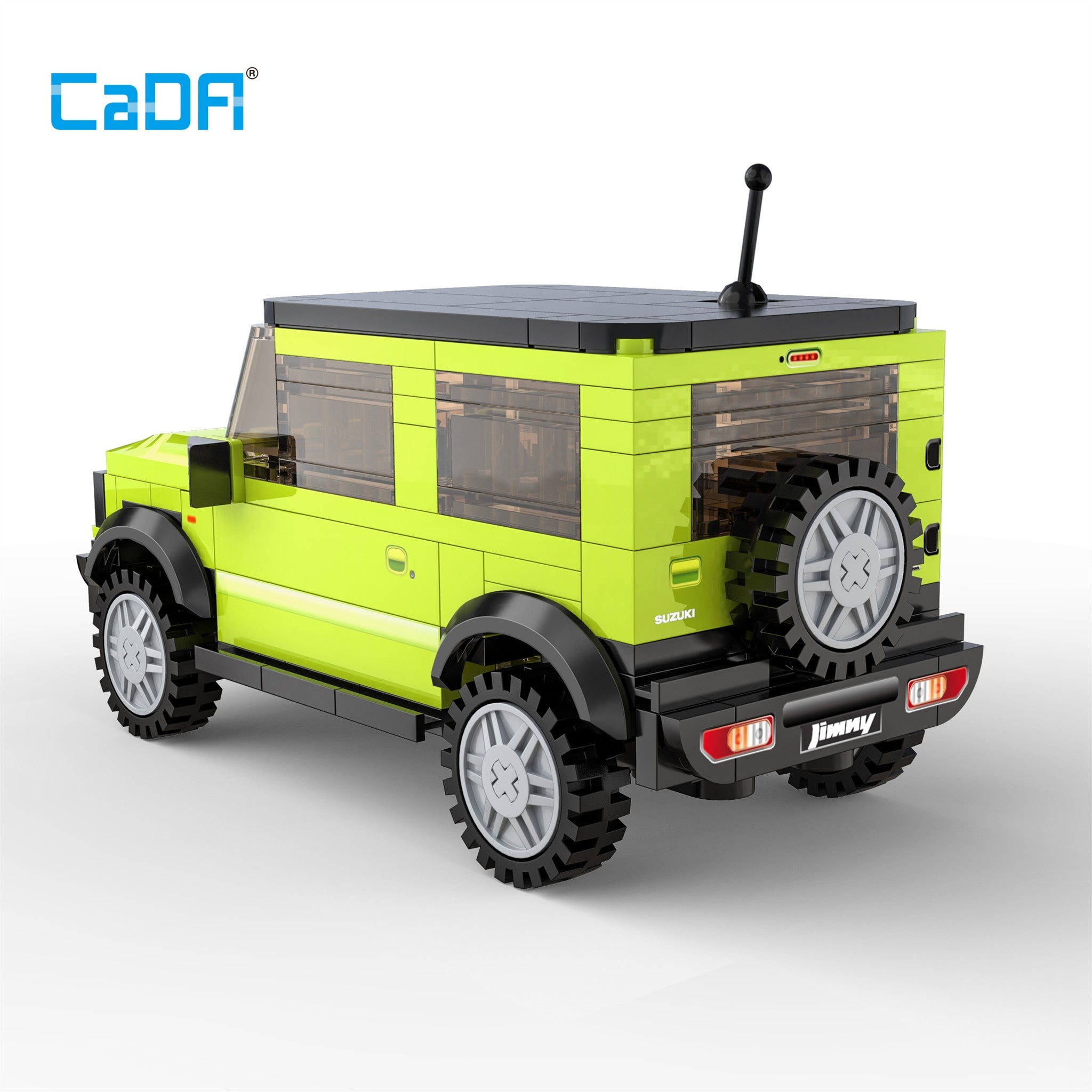 Green 1:24 Suzuki Jimny 192 Pieces