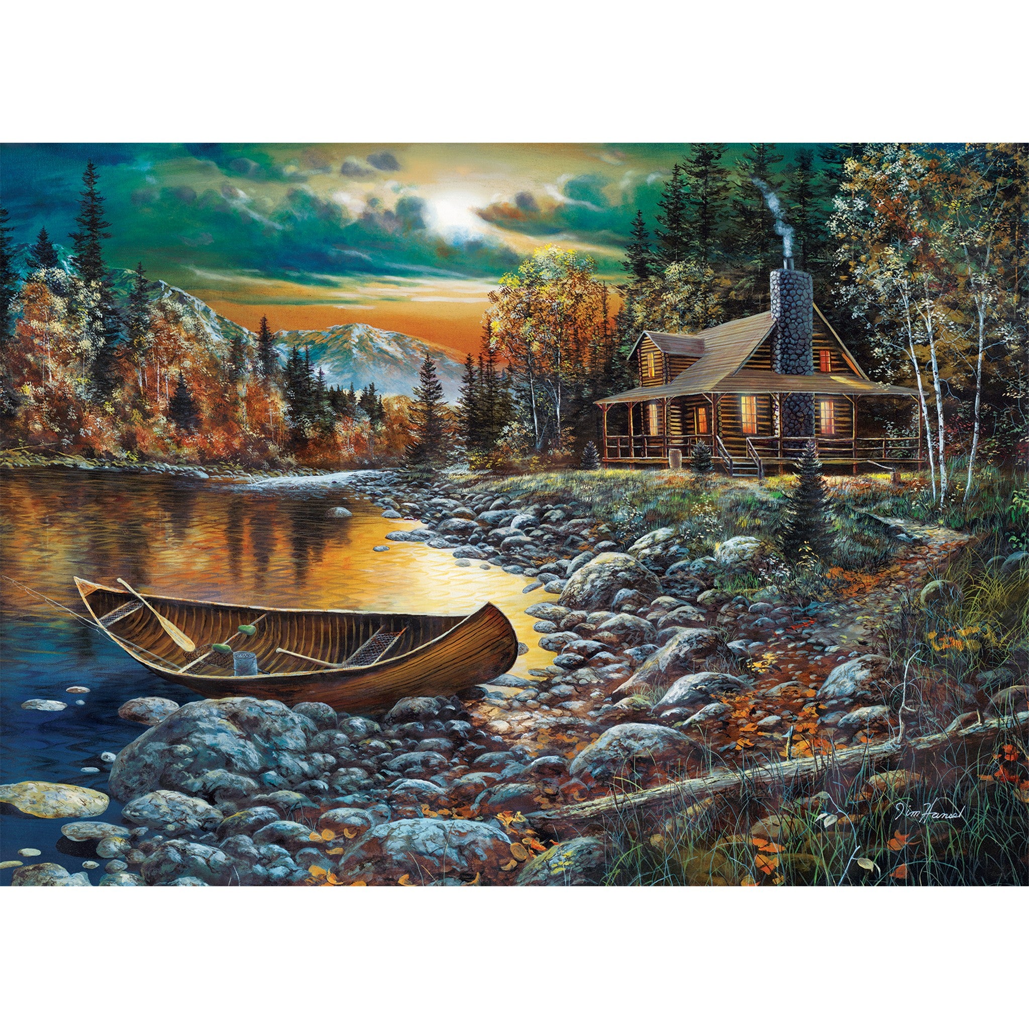 High Country Retreat 1000 Piece Puzzle