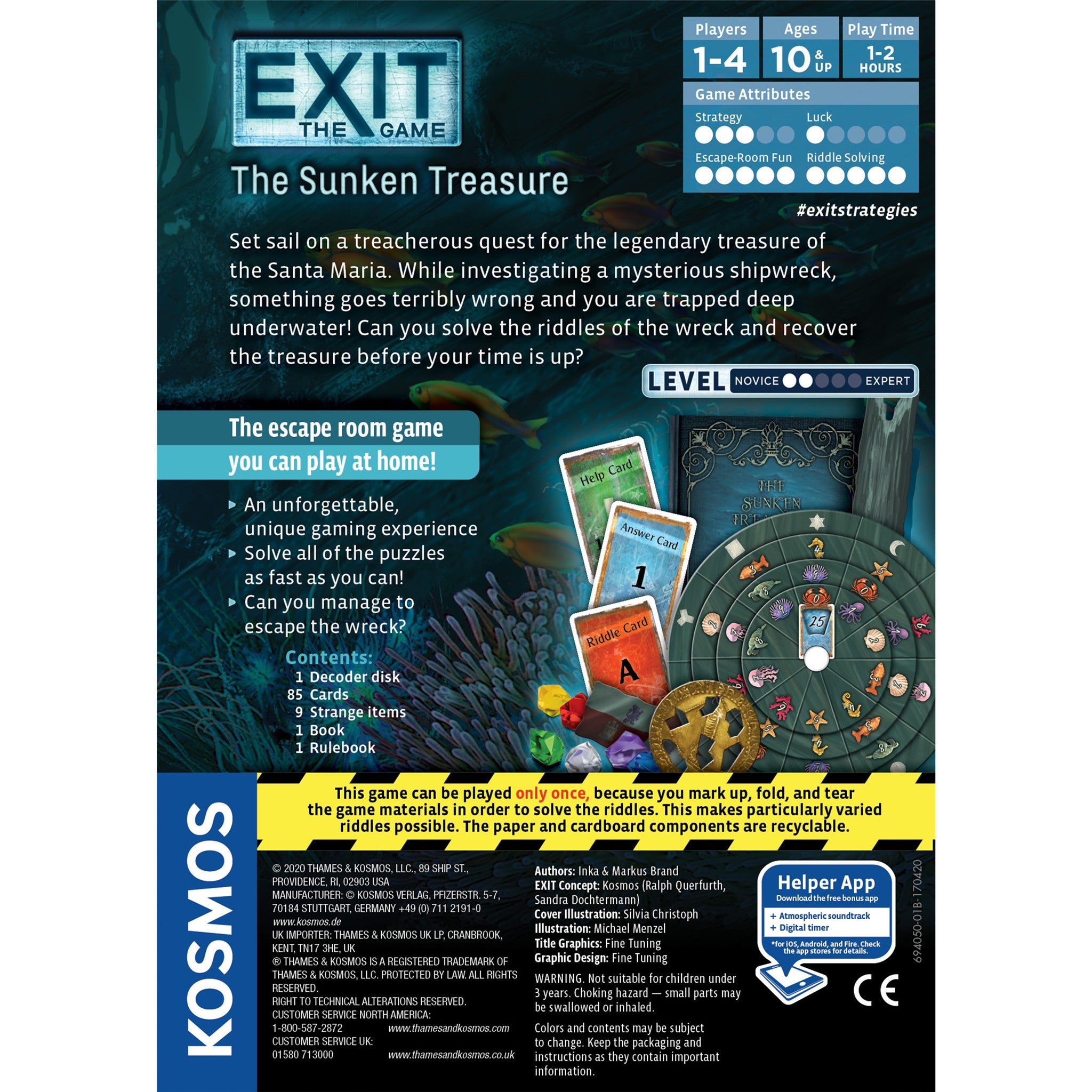 Exit Sunken Treasure - Calendar Club Canada