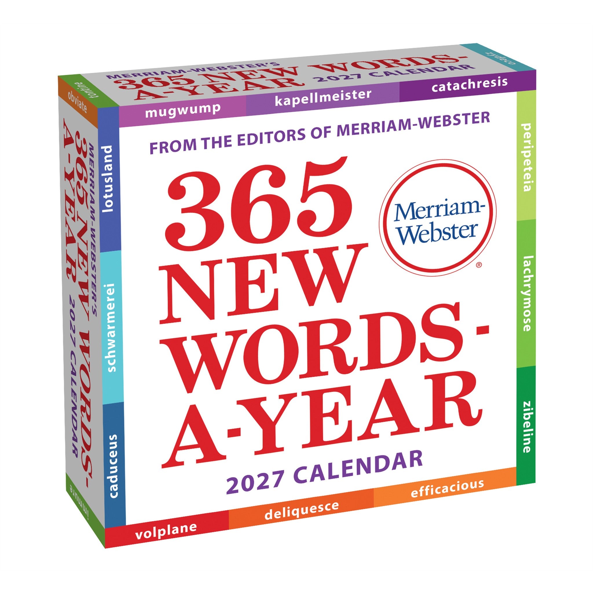 Merriam-Webster's 365 New Words-A-Year 2027 Box Calendar