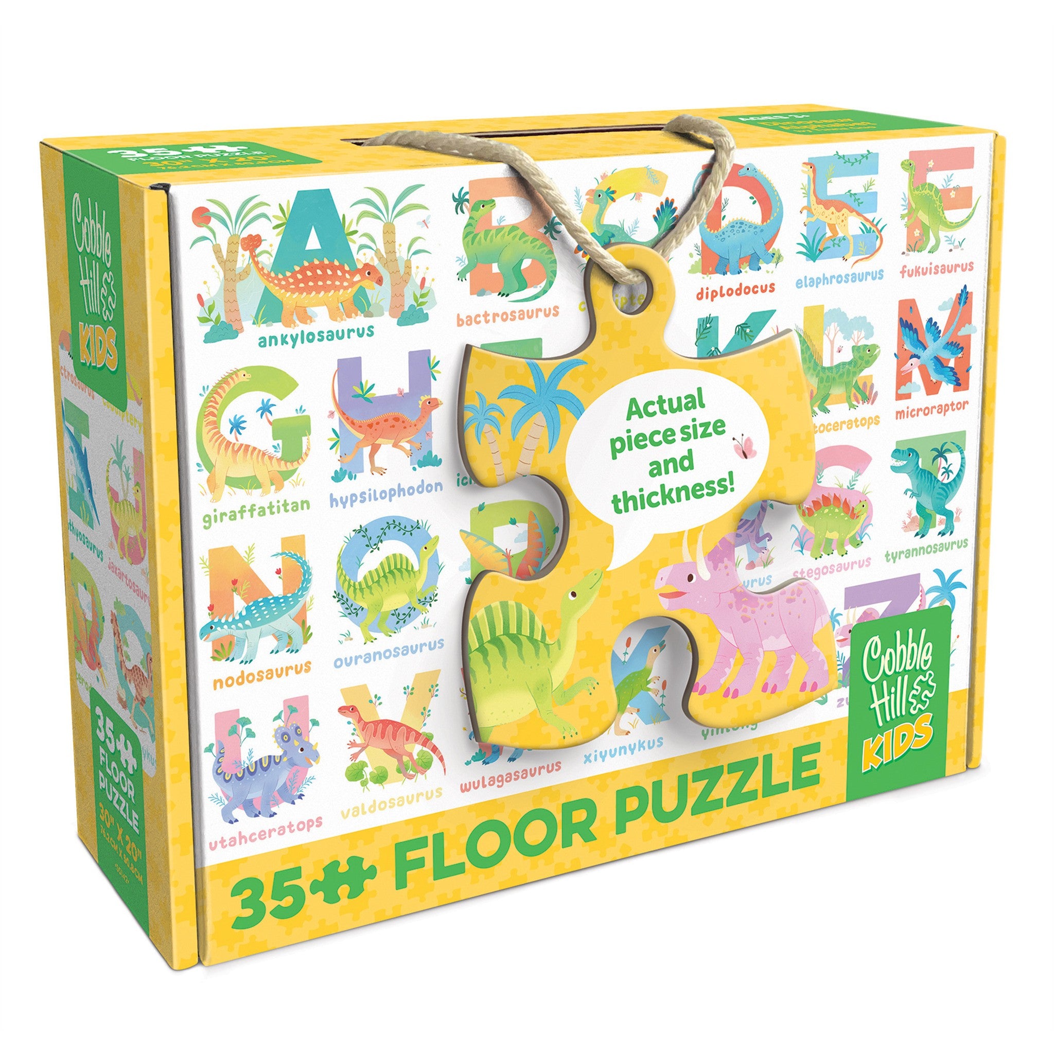 Dinosaur Alphabet 35 Piece Floor Puzzle - Online Only