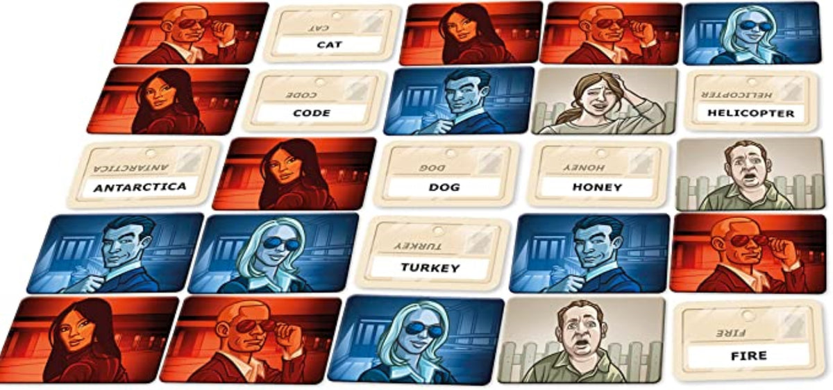 Codenames Word List The Codenames Game - The Spy Word Game for Groups