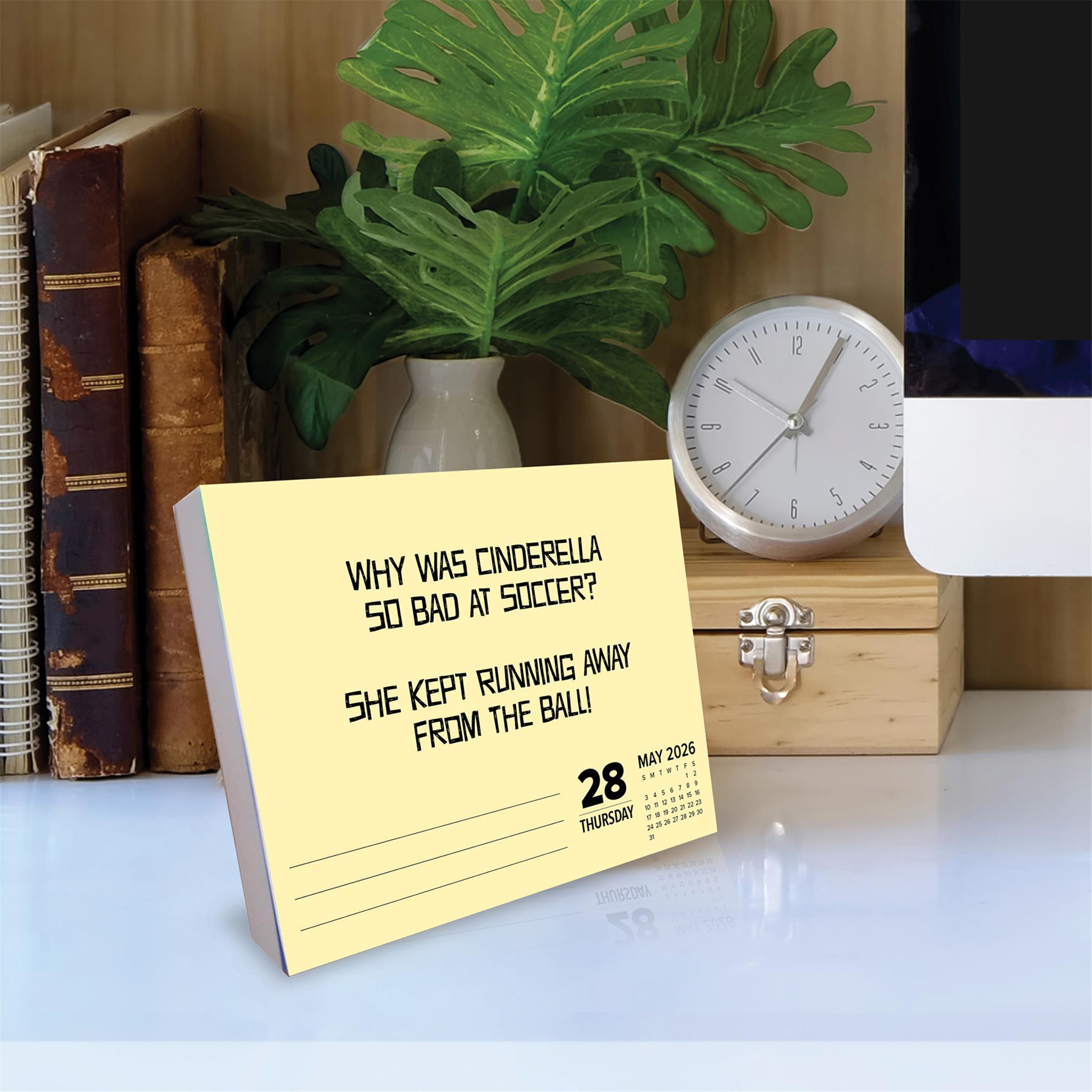 Bad Dad Jokes 2026 Box Calendar
