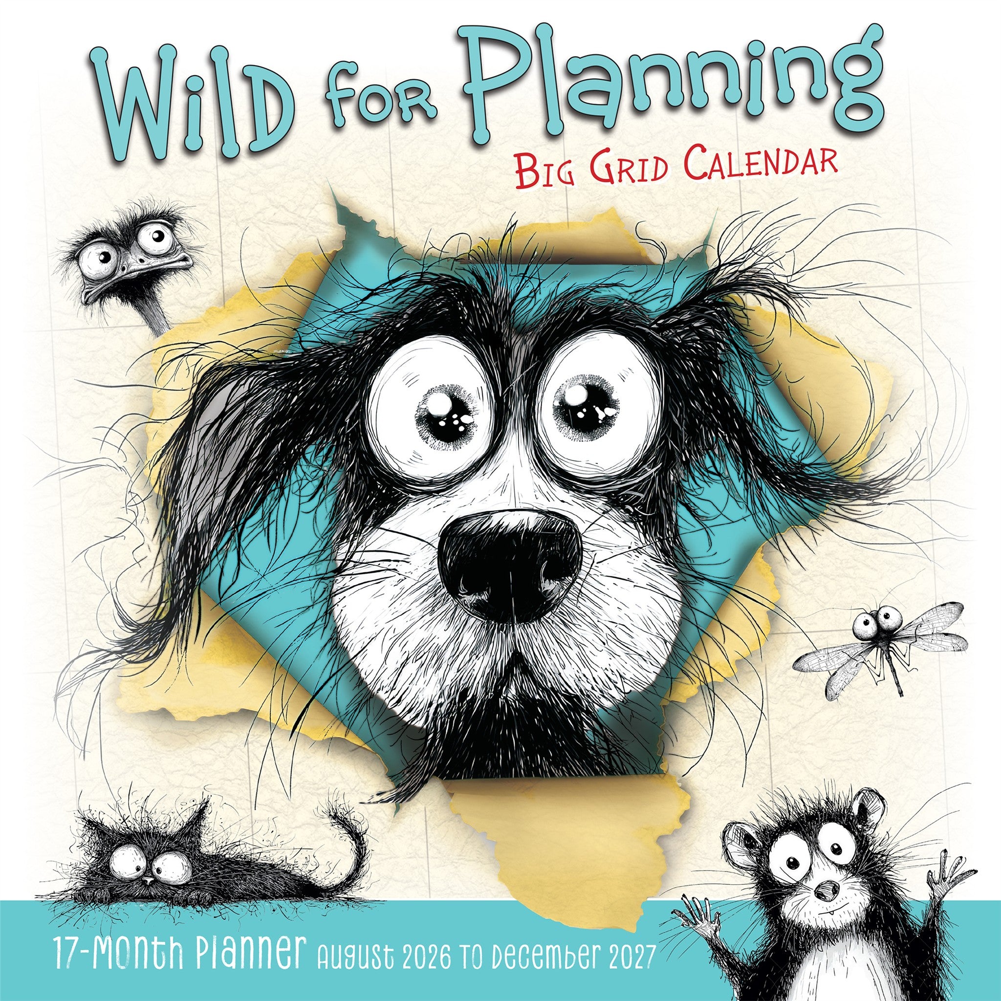 Wild for Planning 2026-2027 Wall Calendar