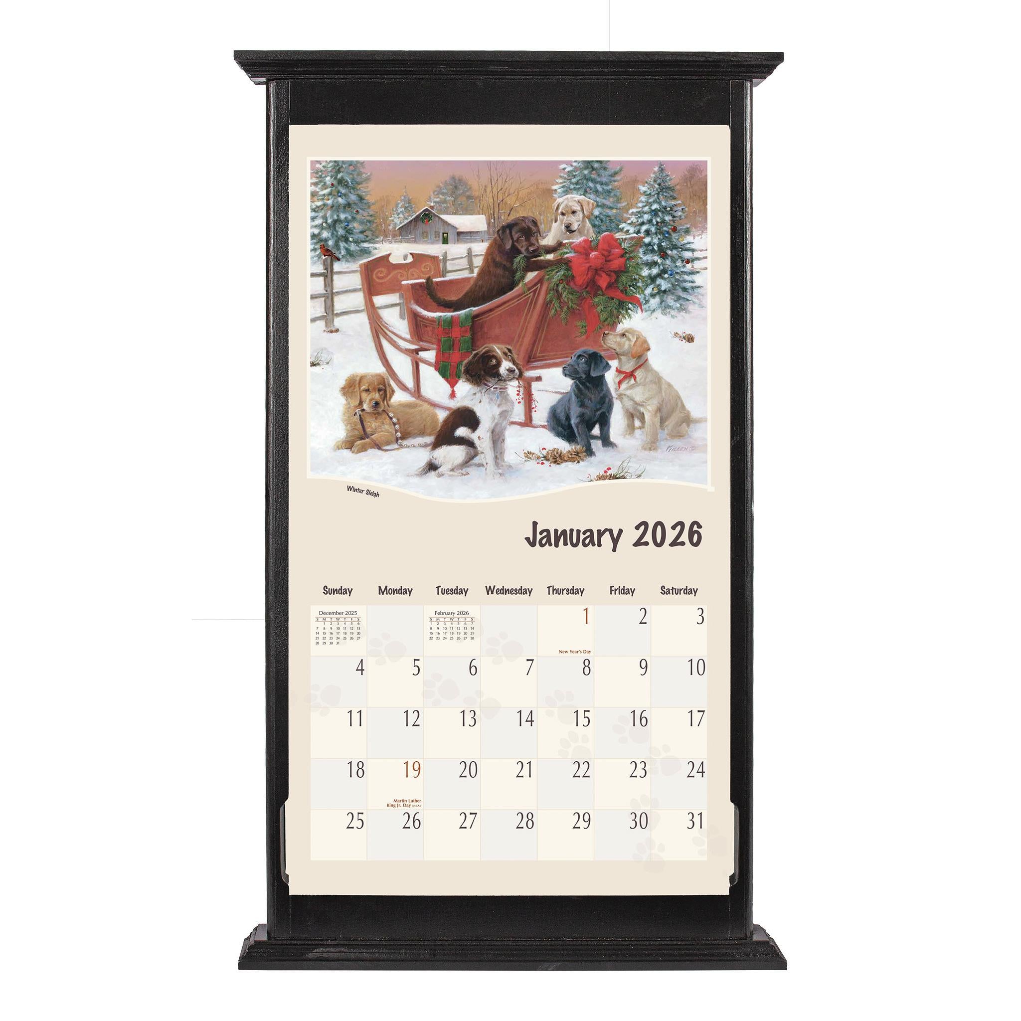 Must Love Dogs 2026 Wall Calendar - Online Only