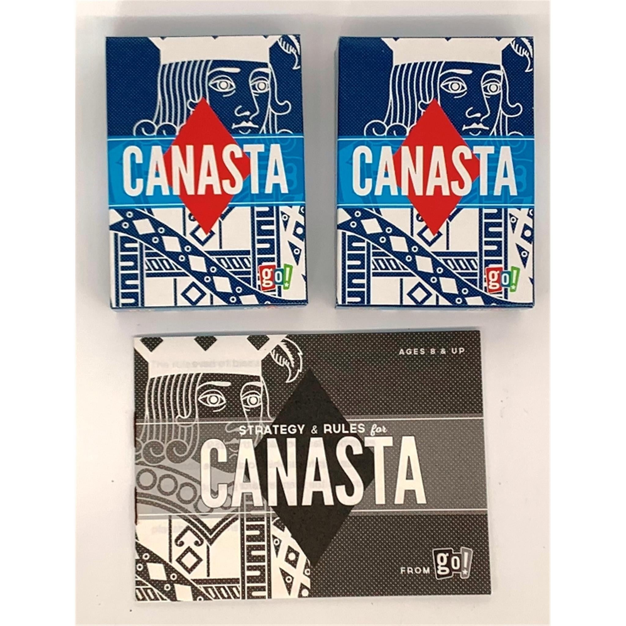 Canasta 2 Deck Cards Card Game - Calendar Club Canada