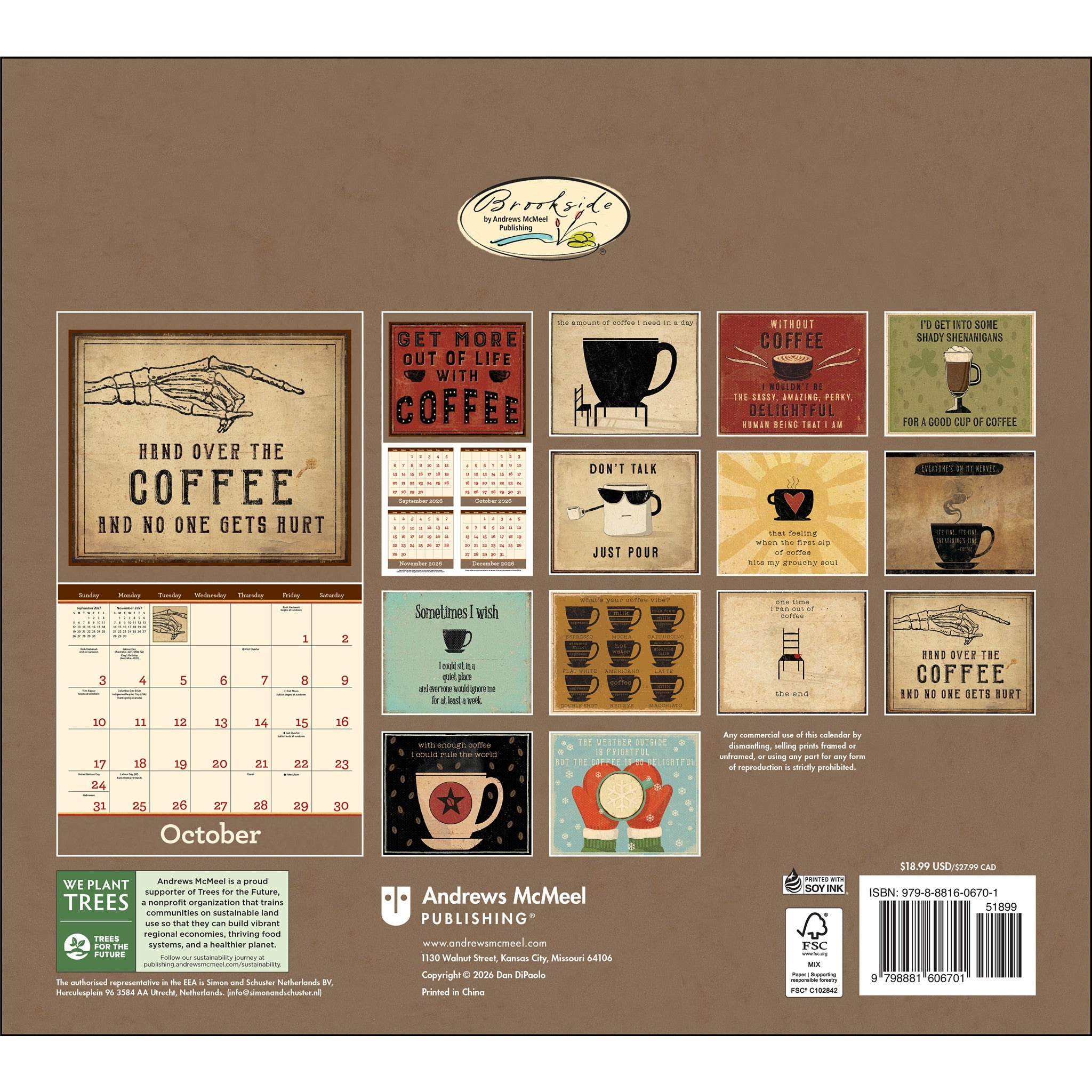 Coffee 2027 Wall Calendar