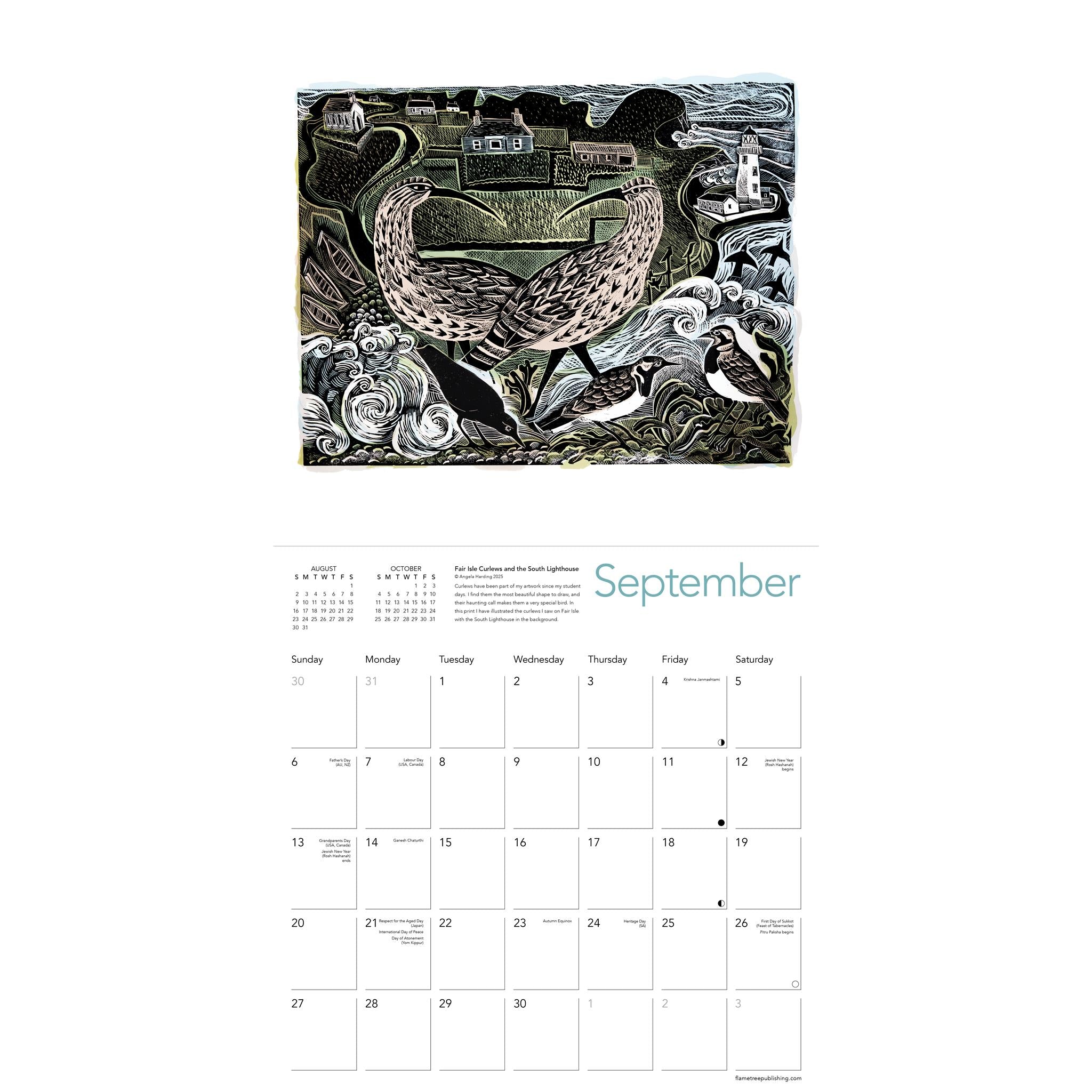 Angela Harding 2026 Wall Calendar - Online Only