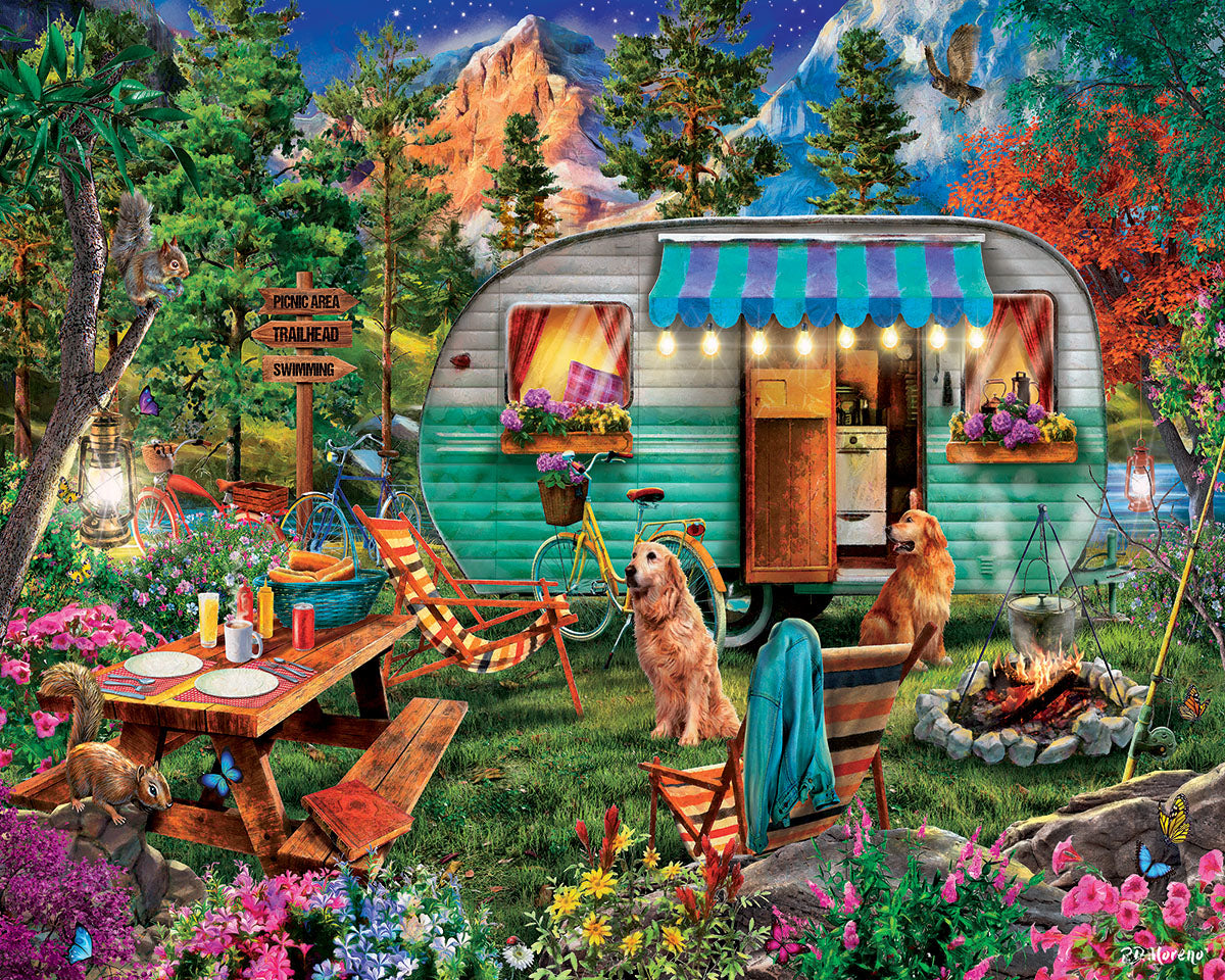 Camper 1000 Piece Puzzle - Online Exclusive